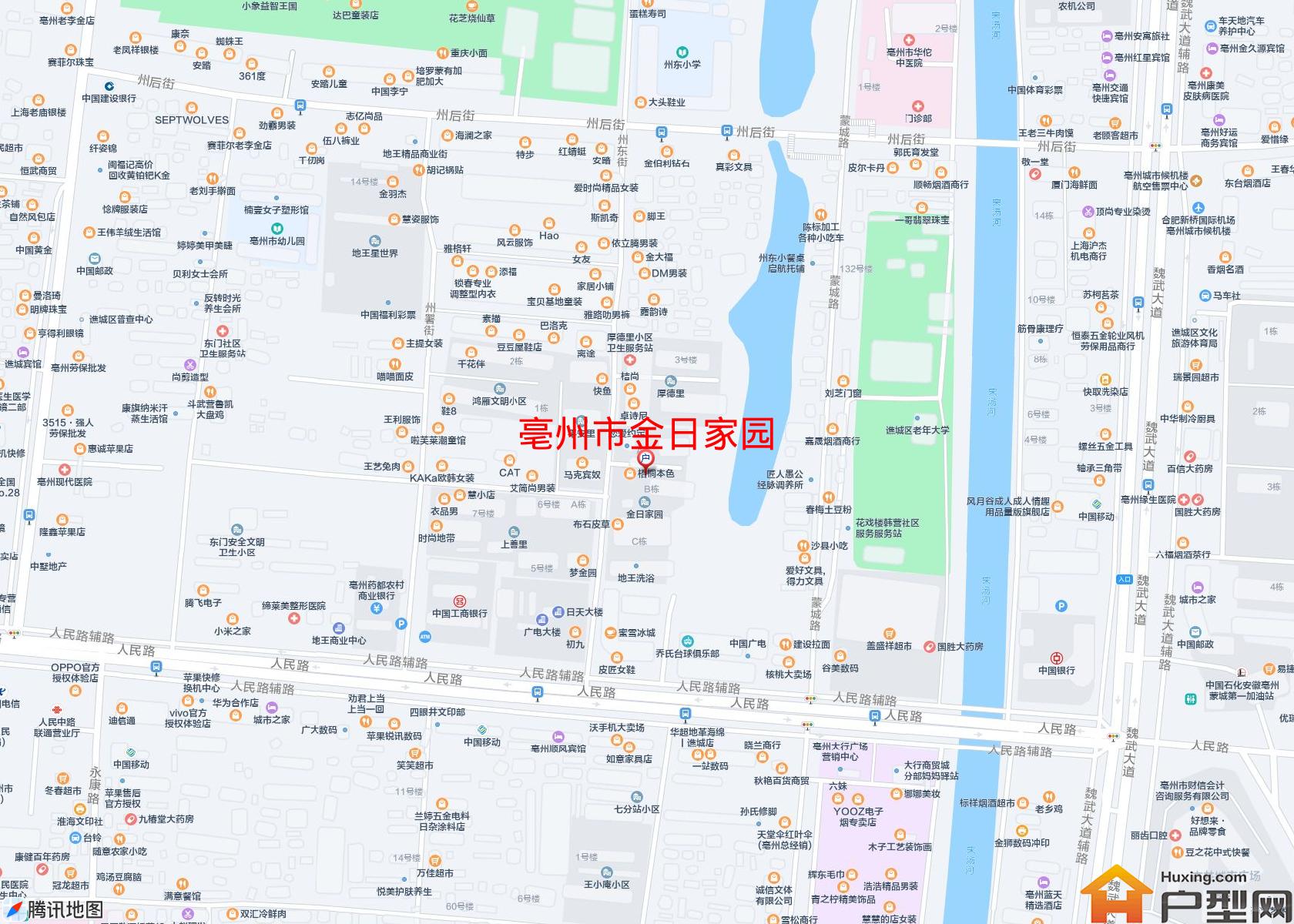 金日家园小区 - 户型网