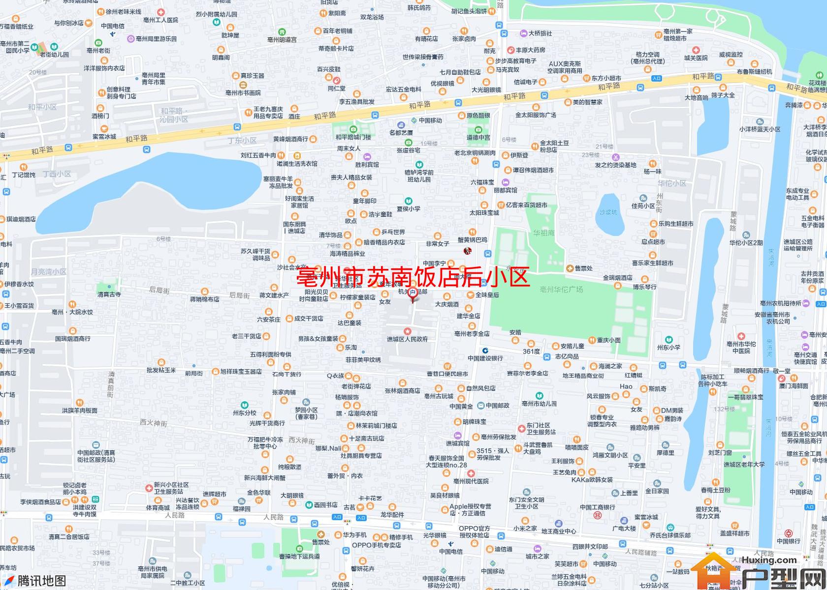 苏南饭店后小区小区 - 户型网