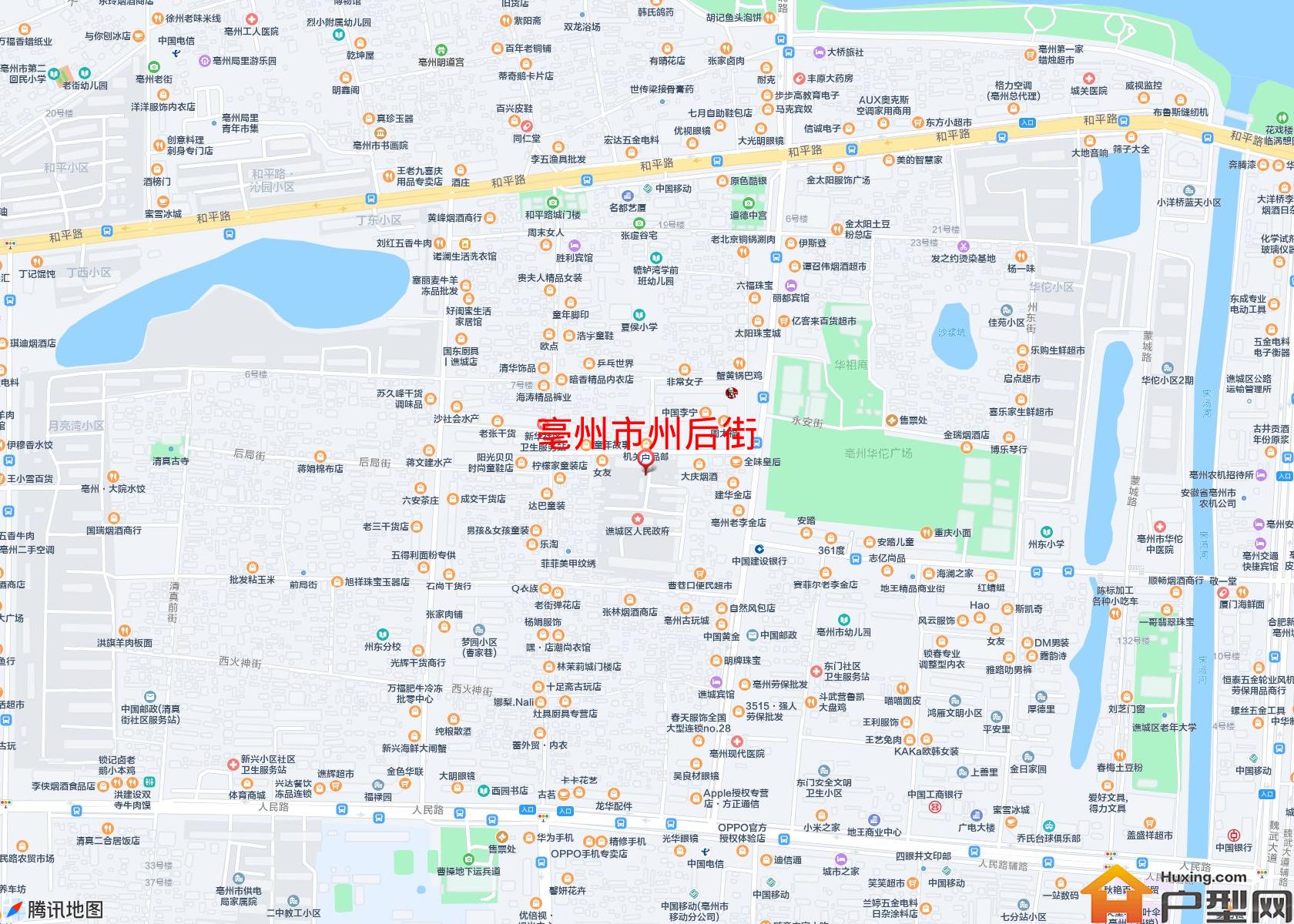 州后街小区 - 户型网