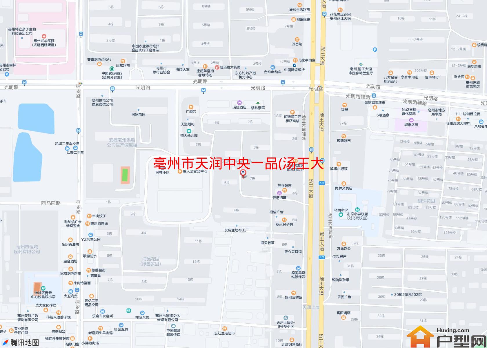 天润中央一品(汤王大道)小区 - 户型网