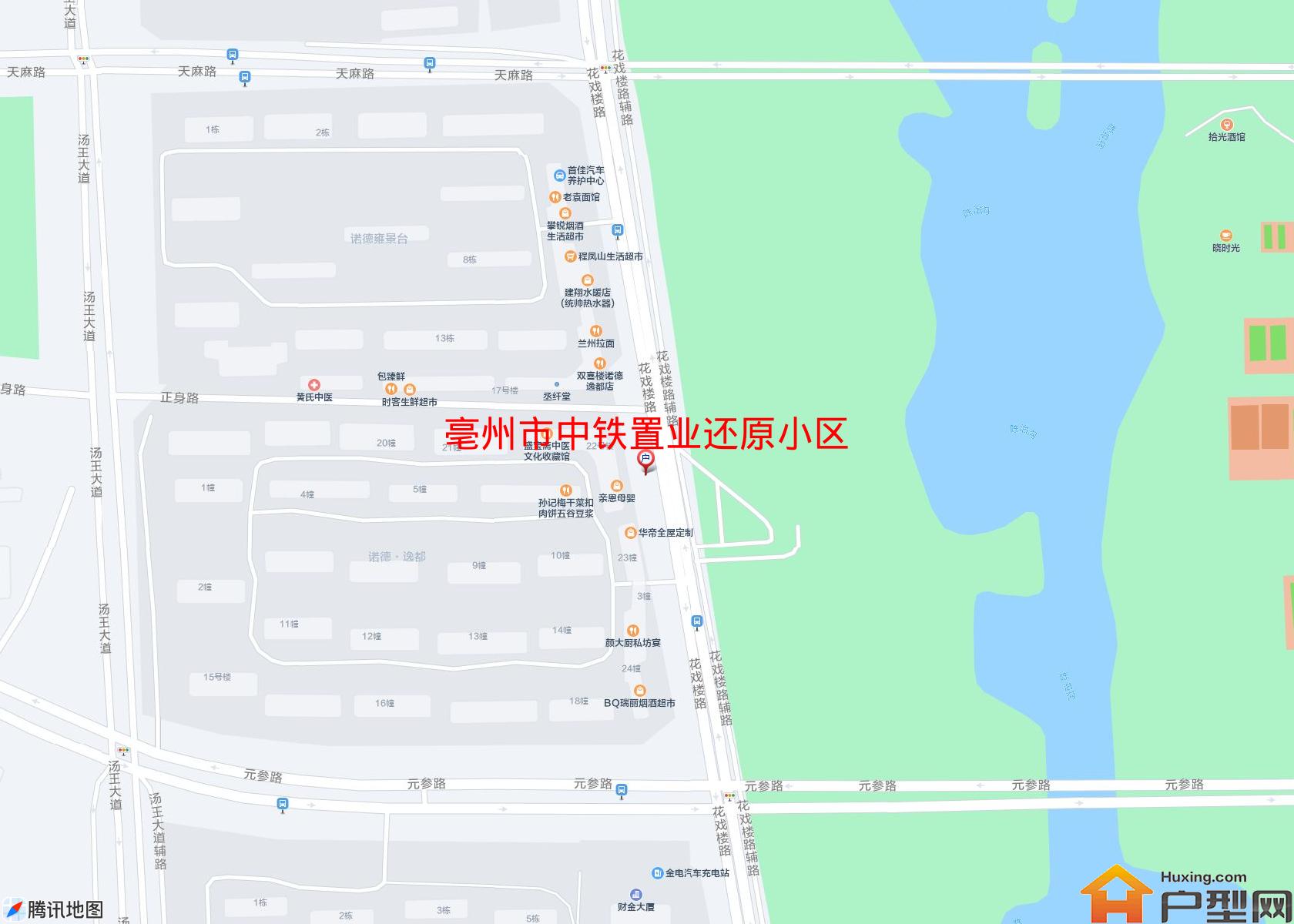 中铁置业还原小区小区 - 户型网