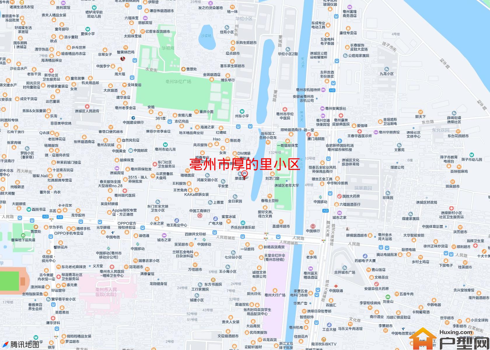 厚的里小区小区 - 户型网