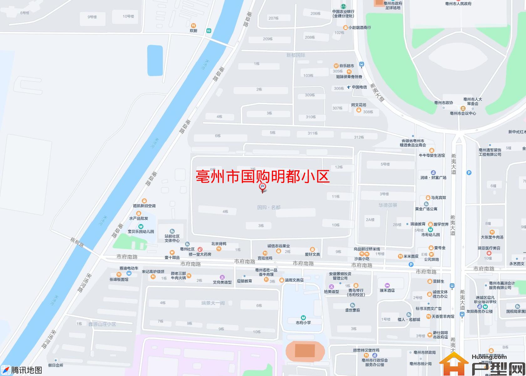 国购明都小区小区 - 户型网
