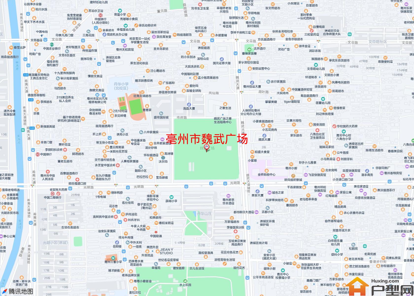 魏武广场小区 - 户型网