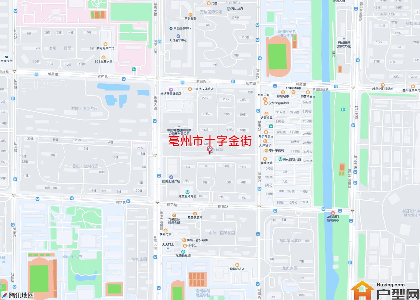 十字金街小区 - 户型网