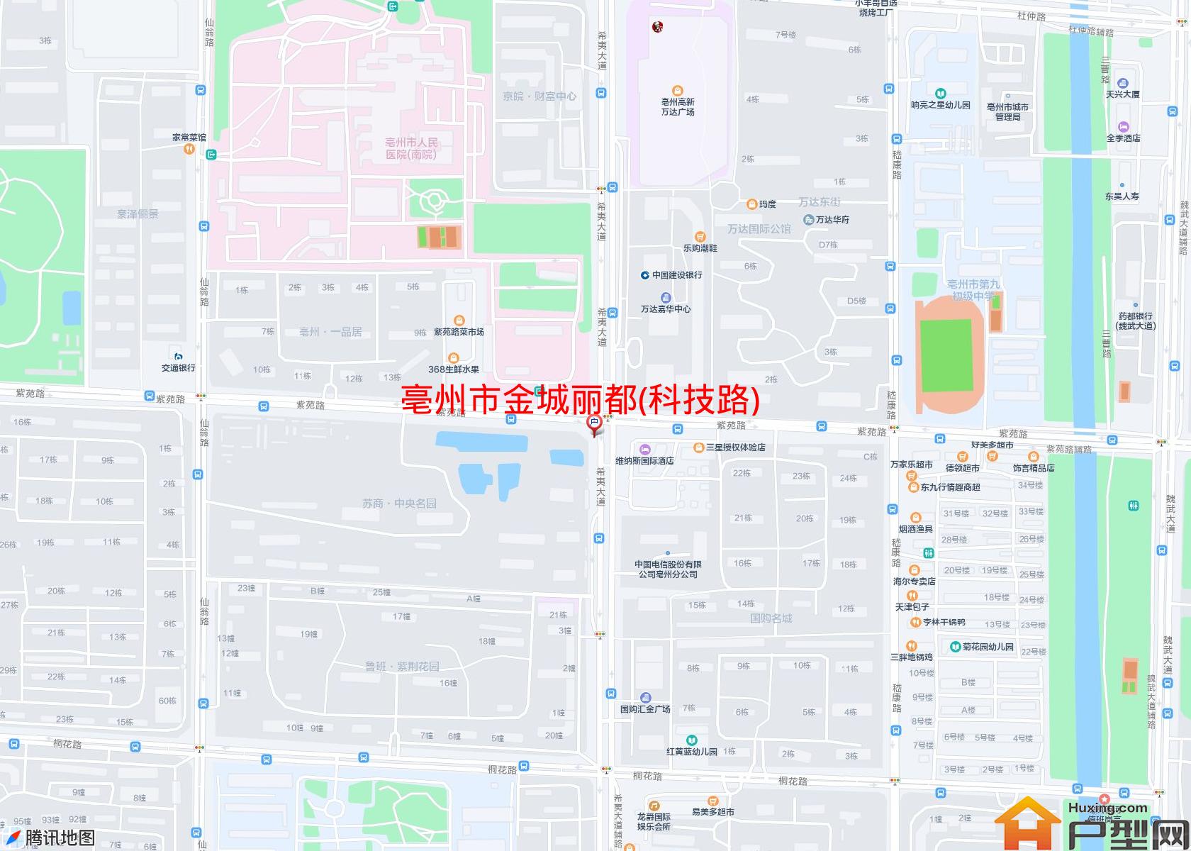 金城丽都(科技路)小区 - 户型网