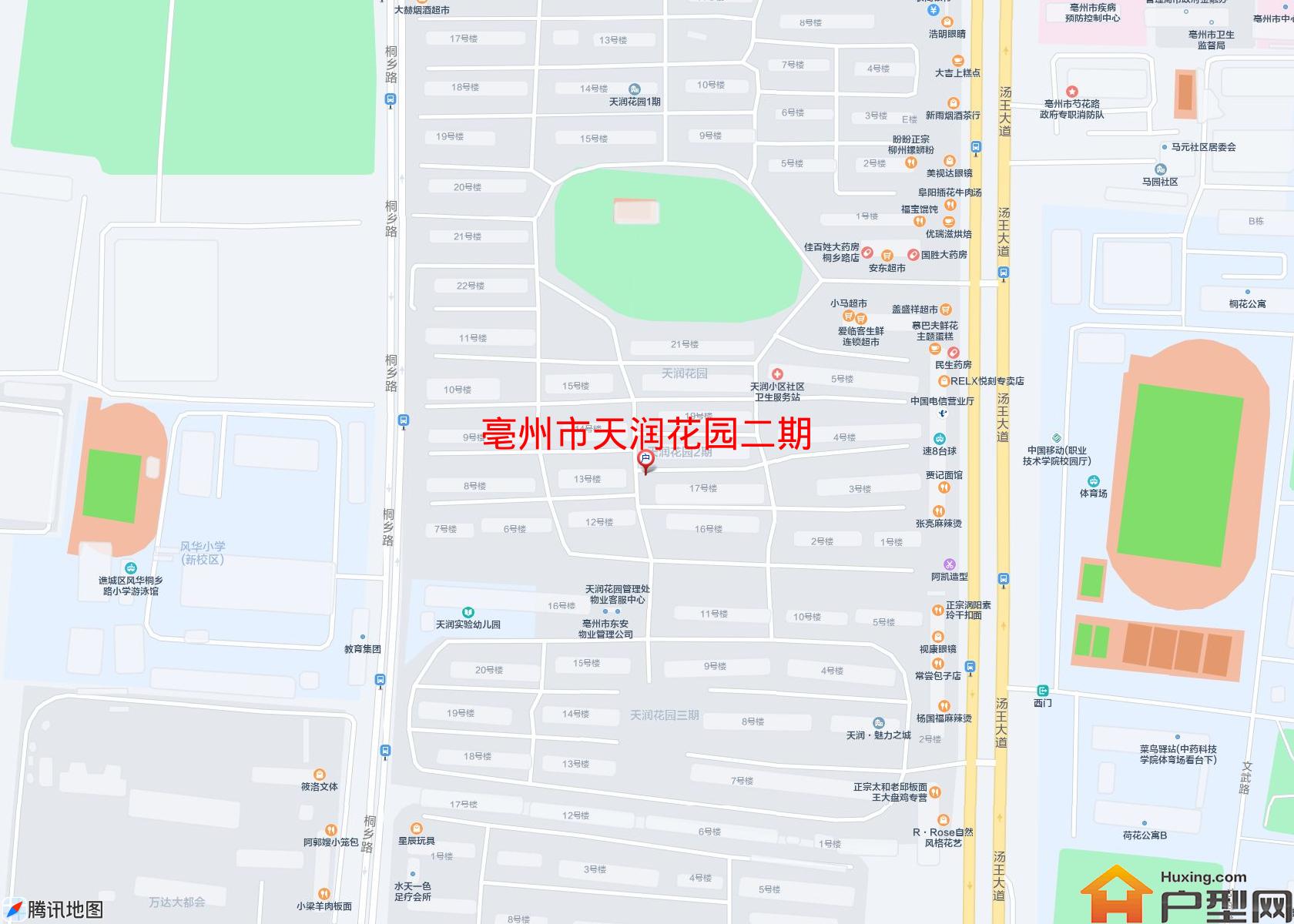 天润花园二期小区 - 户型网