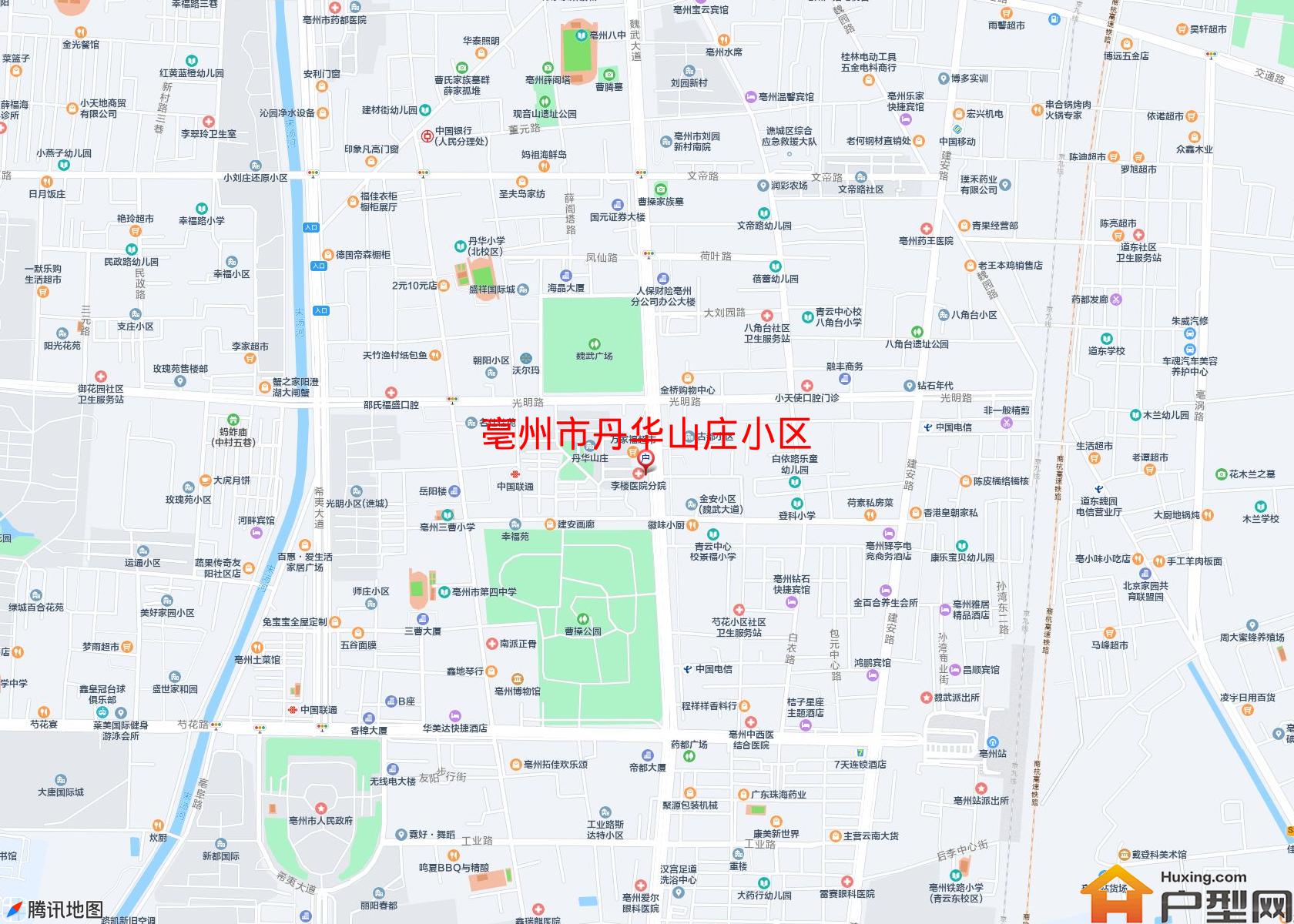 丹华山庄小区小区 - 户型网