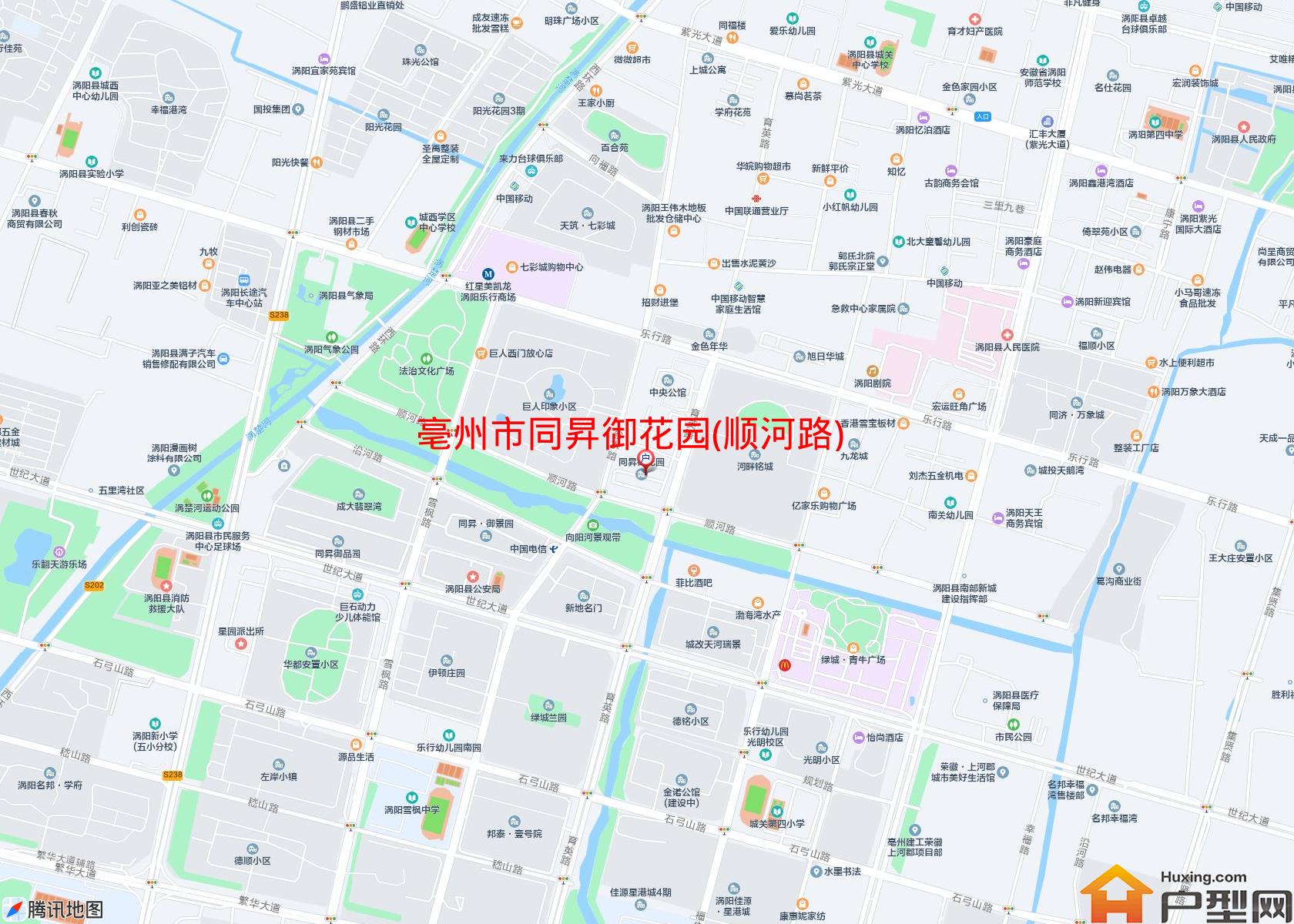 同昇御花园(顺河路)小区 - 户型网
