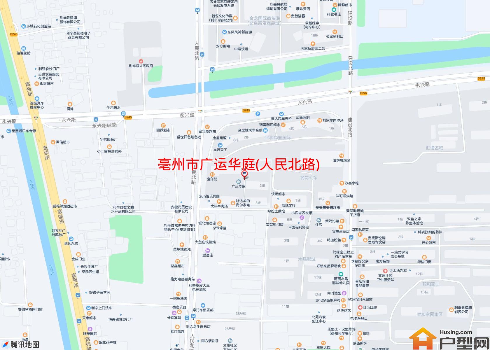 广运华庭(人民北路)小区 - 户型网