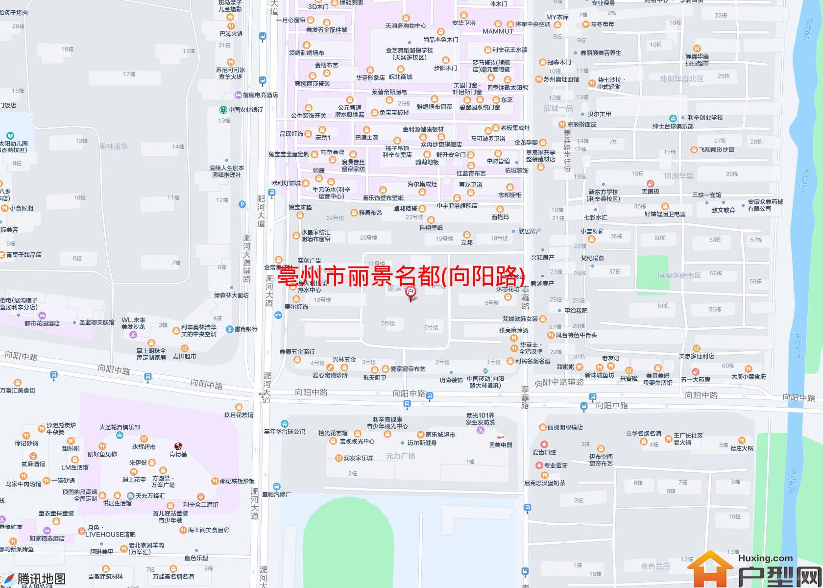丽景名都(向阳路)小区 - 户型网