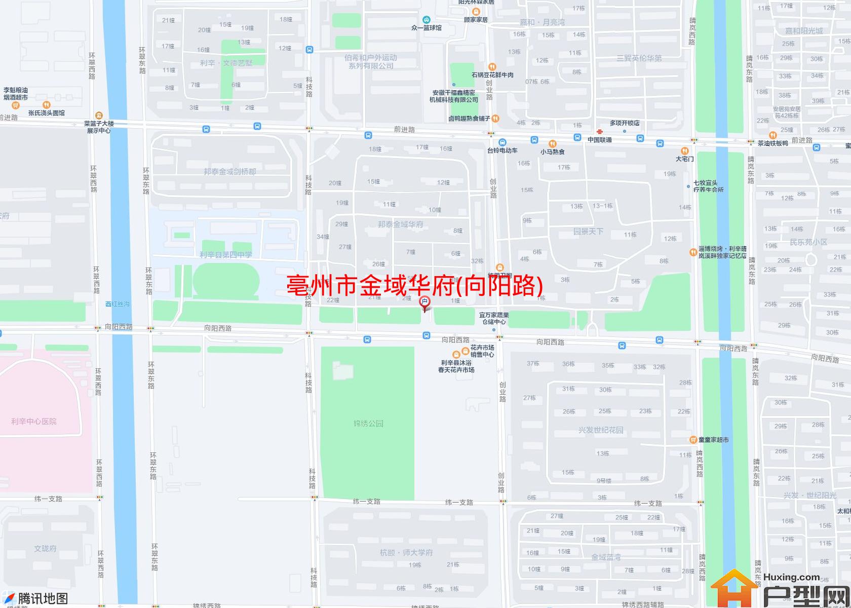 金域华府(向阳路)小区 - 户型网