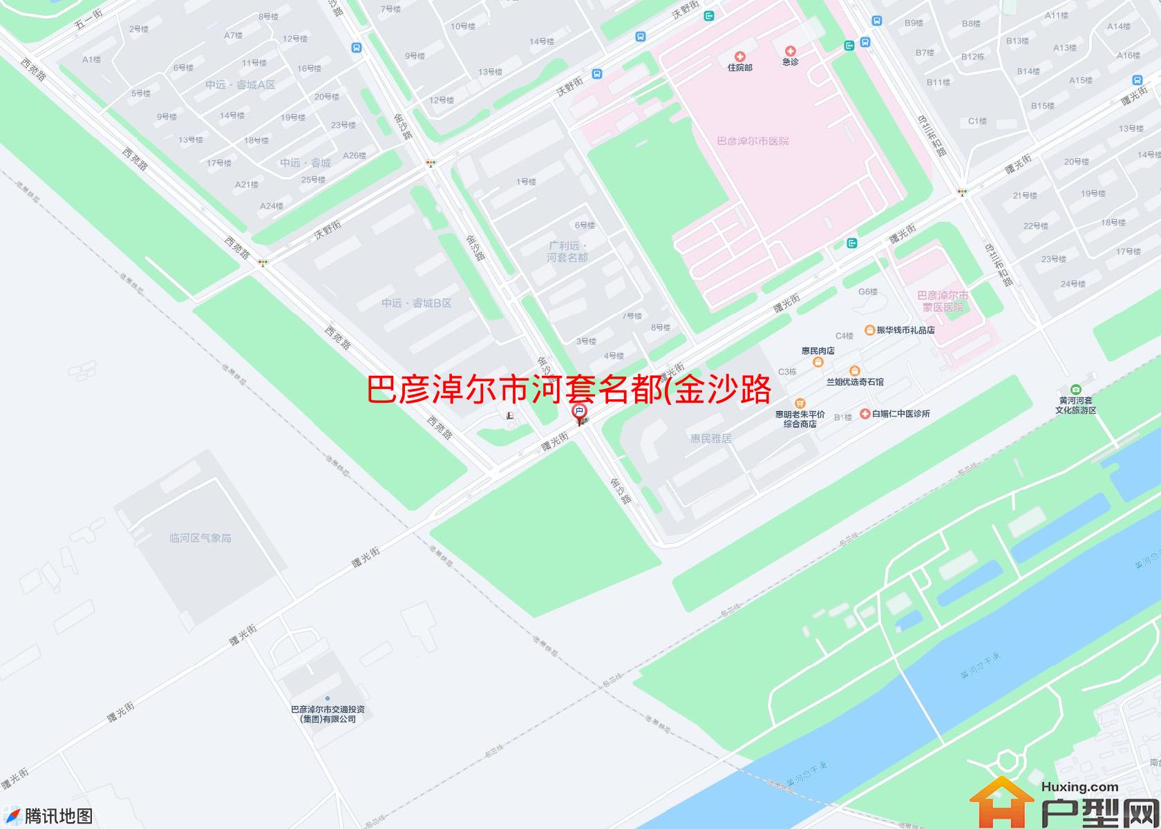 河套名都(金沙路)小区 - 户型网