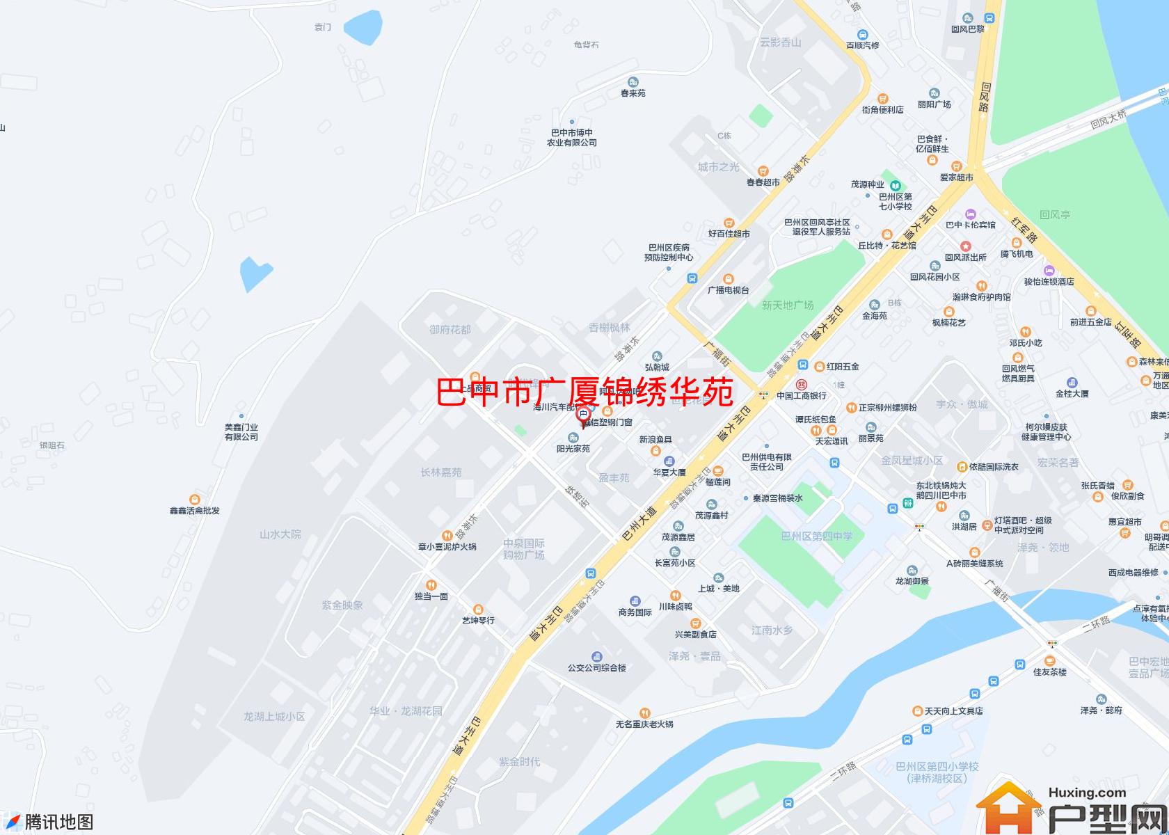 广厦  锦绣华苑小区 - 户型网