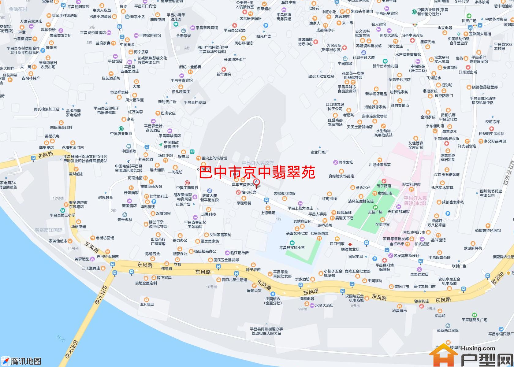 京中  翡翠苑小区 - 户型网