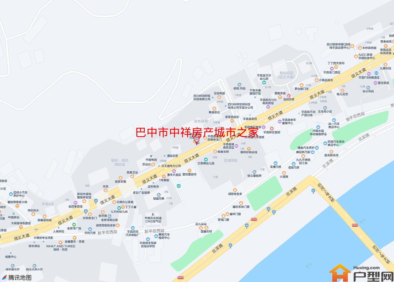 中祥房产  城市之家小区 - 户型网