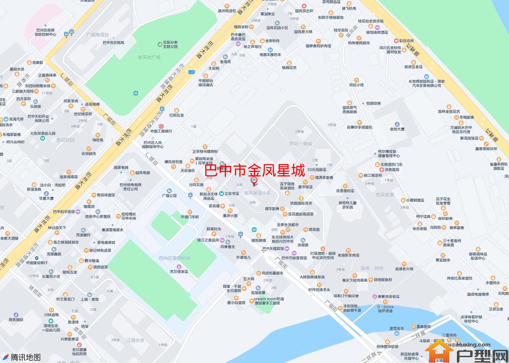 金凤星城小区 - 户型网