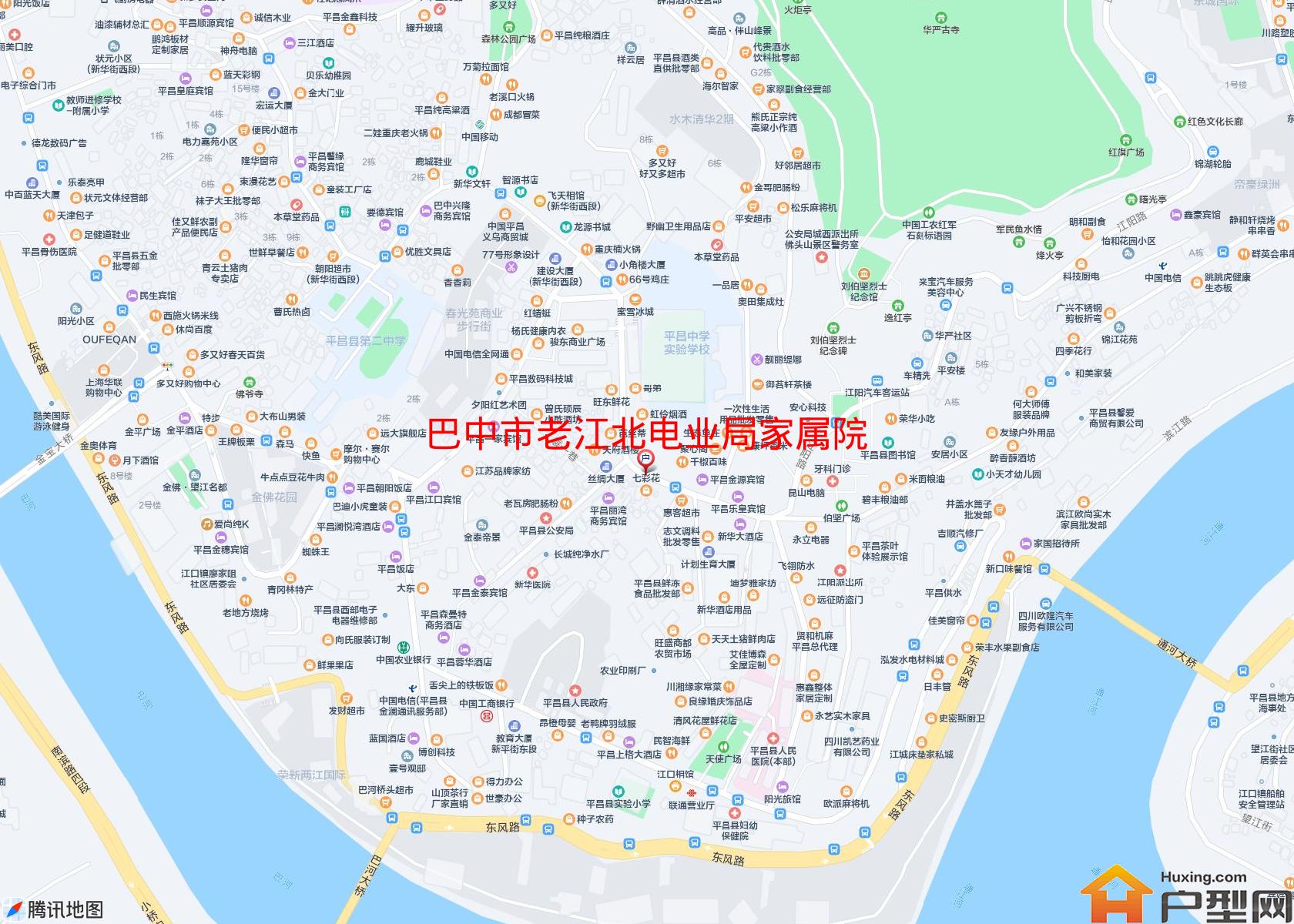 老江北电业局家属院小区 - 户型网