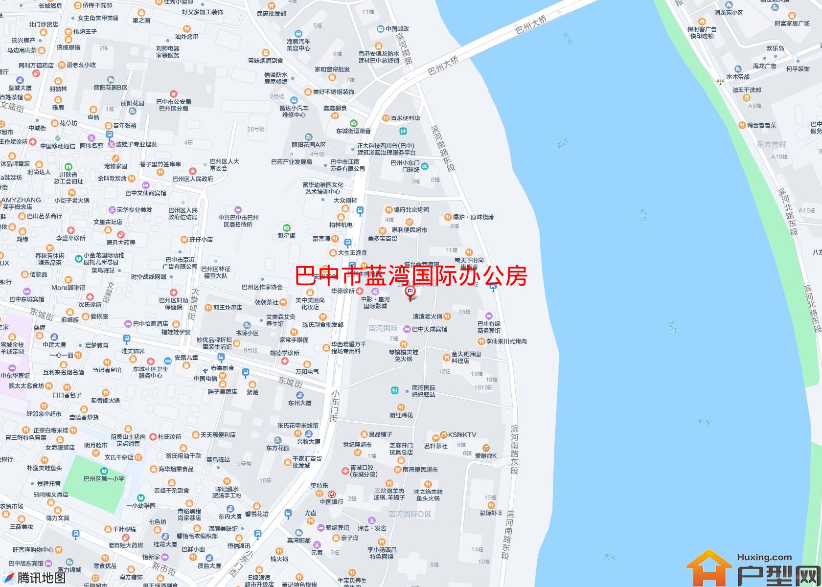 蓝湾国际办公房小区 - 户型网