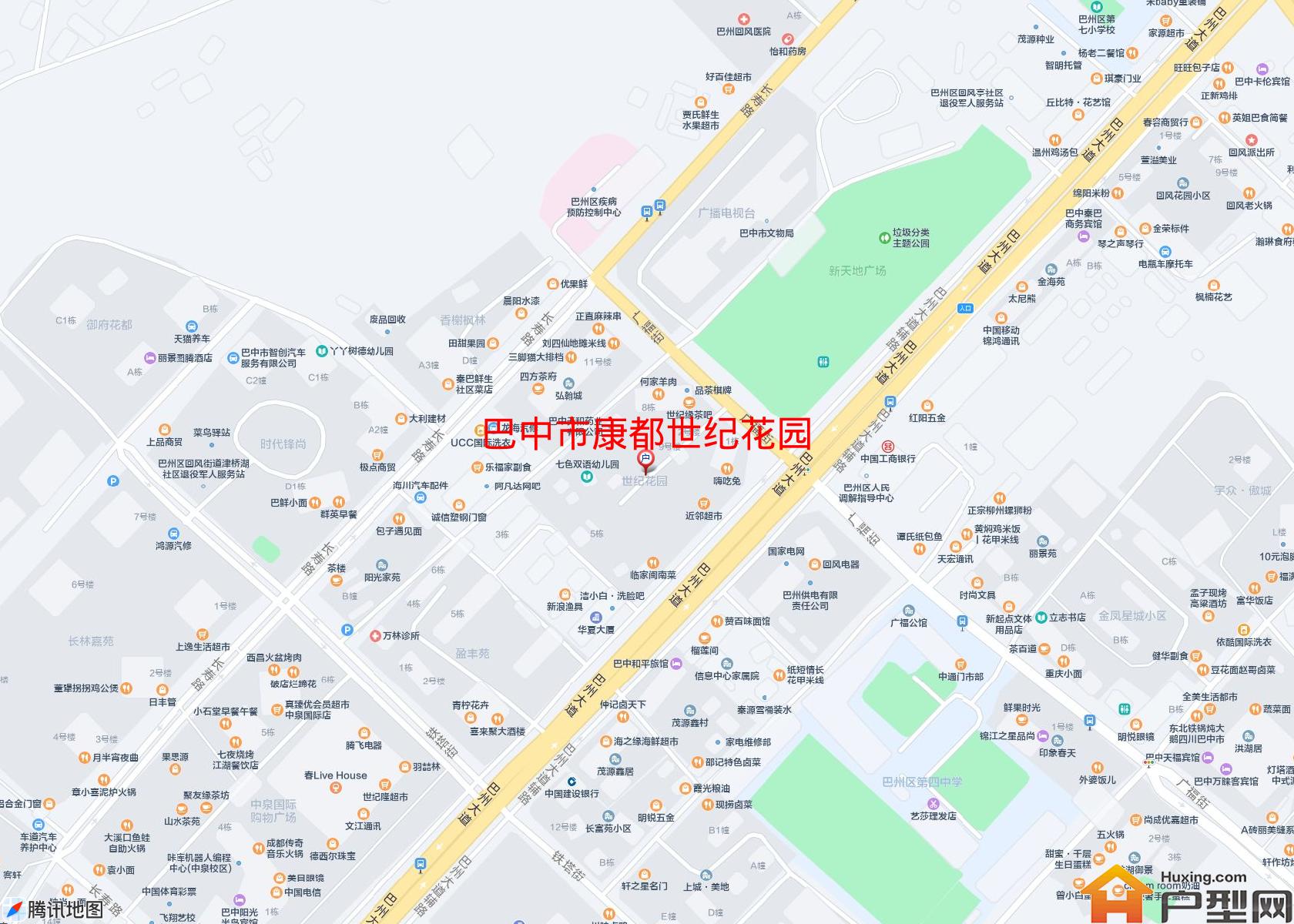 康都世纪花园小区 - 户型网
