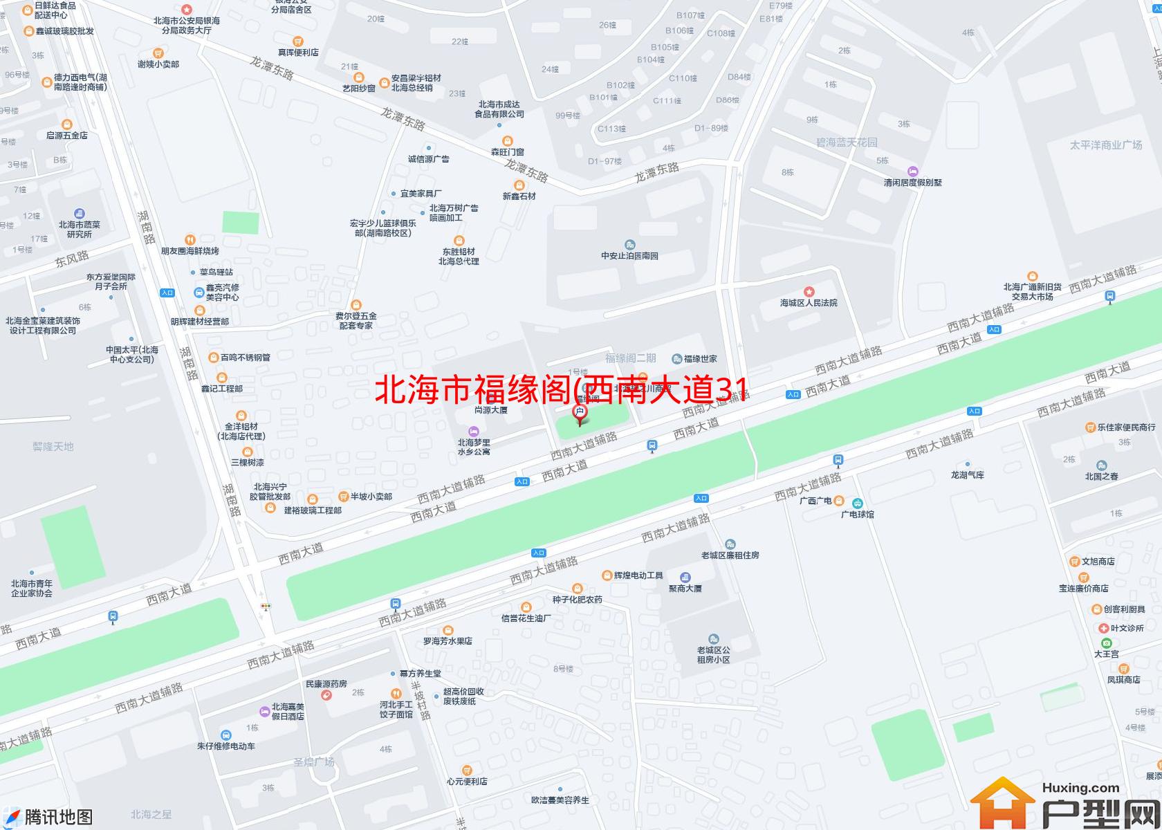 福缘阁(西南大道316号)小区 - 户型网