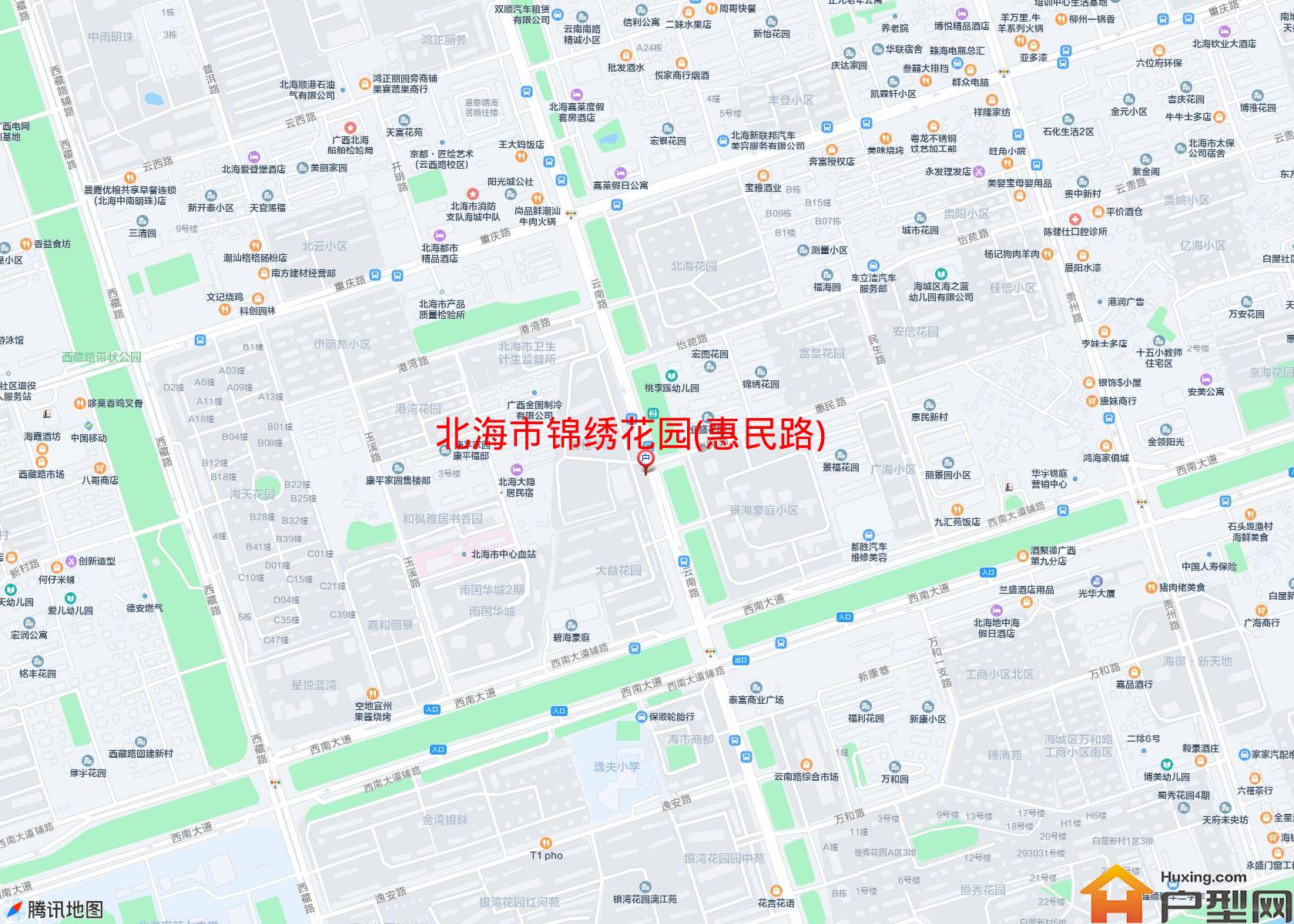 锦绣花园(惠民路)小区 - 户型网