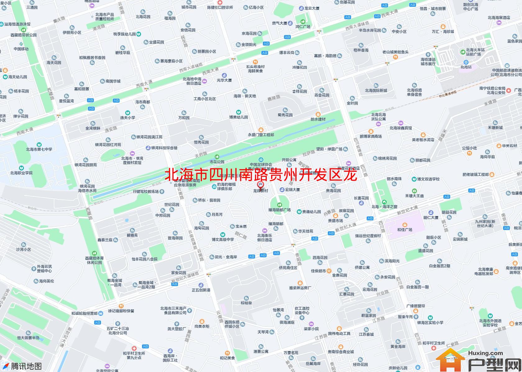 四川南路贵州开发区龙珠新村二房小区 - 户型网