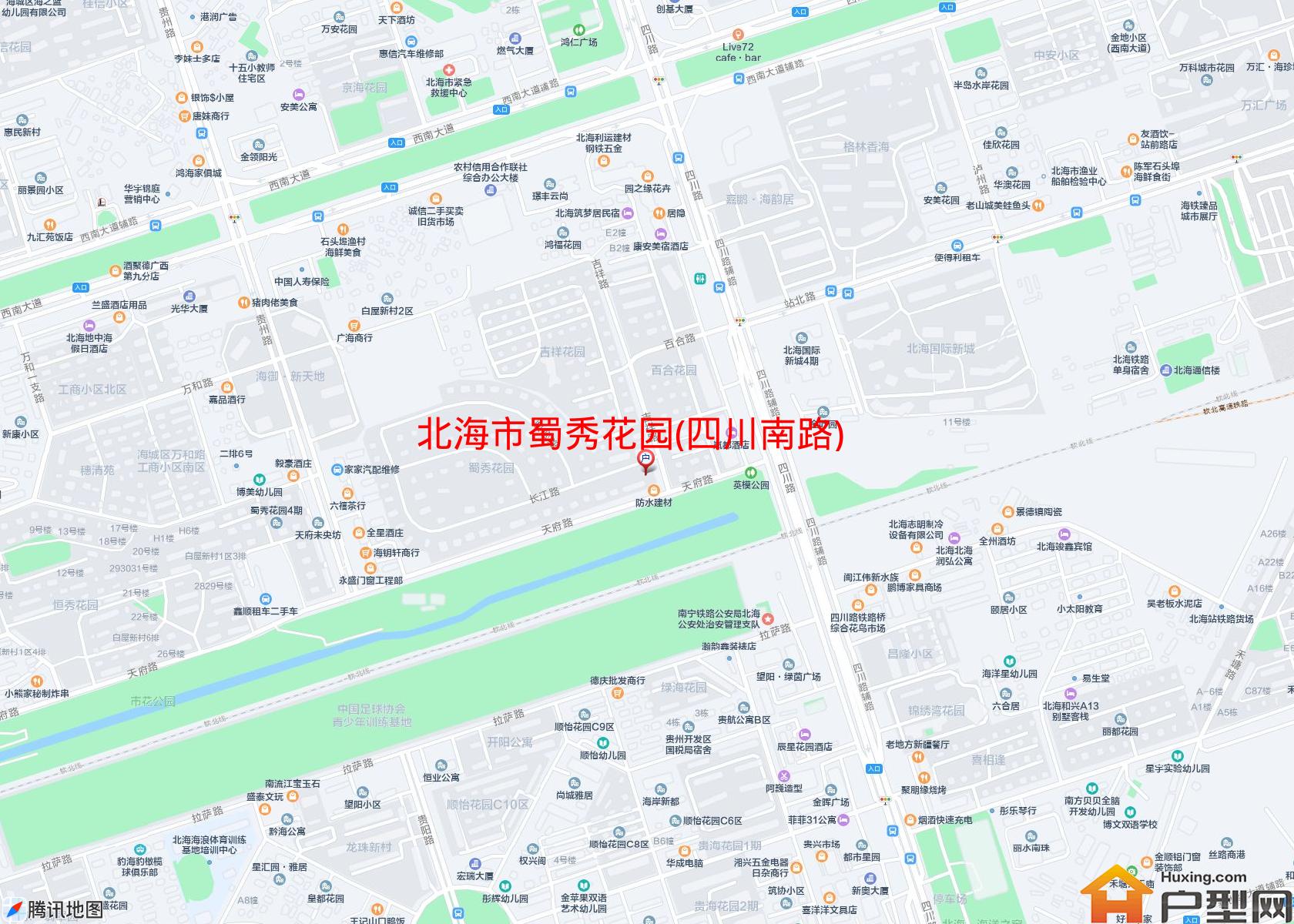 蜀秀花园(四川南路)小区 - 户型网