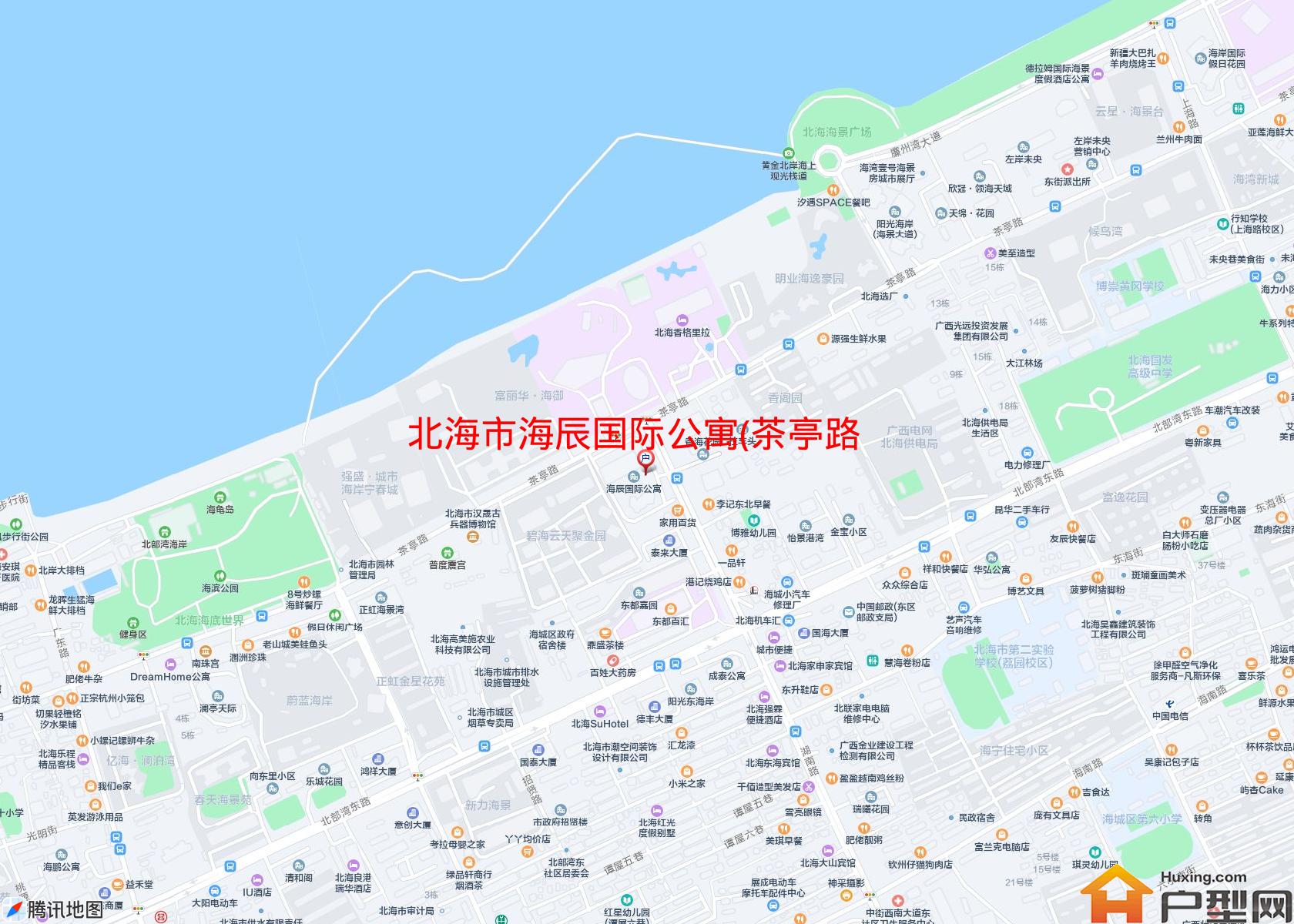 海辰国际公寓(茶亭路)小区 - 户型网