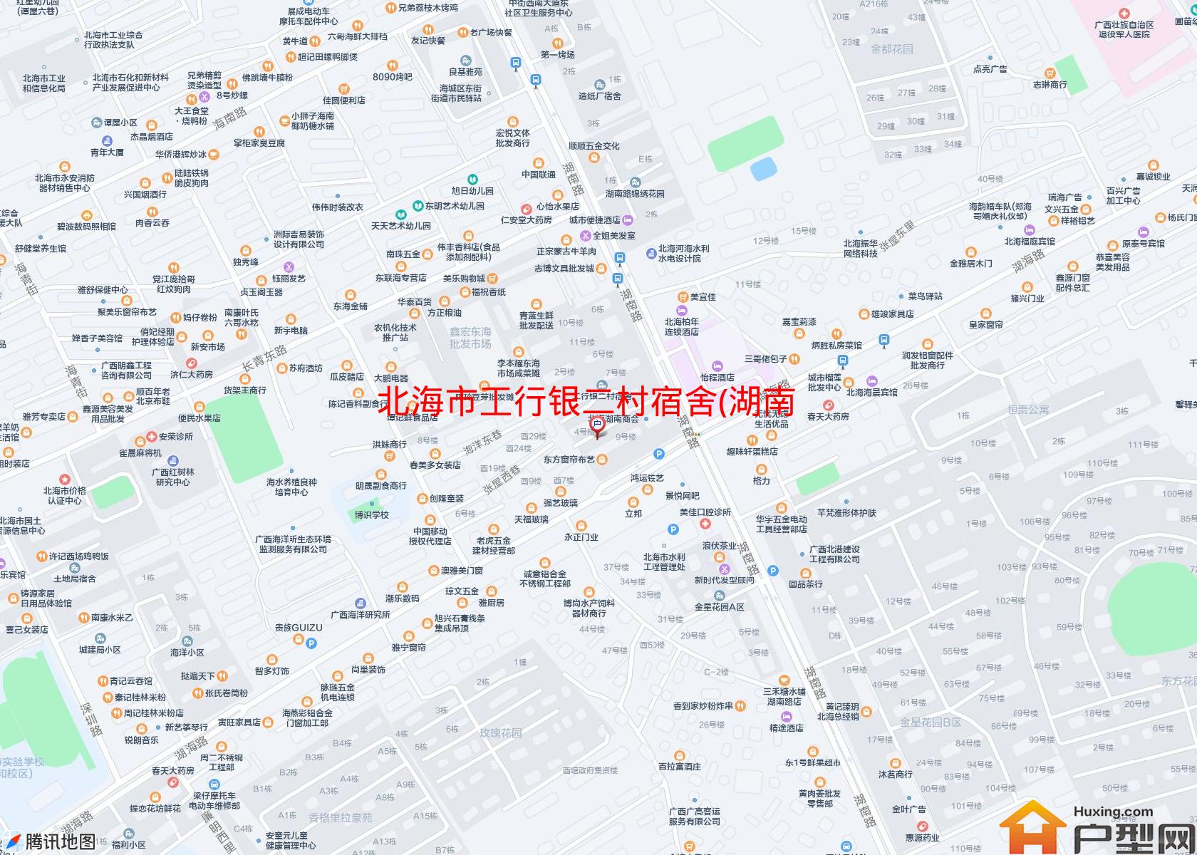 工行银二村宿舍(湖南路104号)小区 - 户型网
