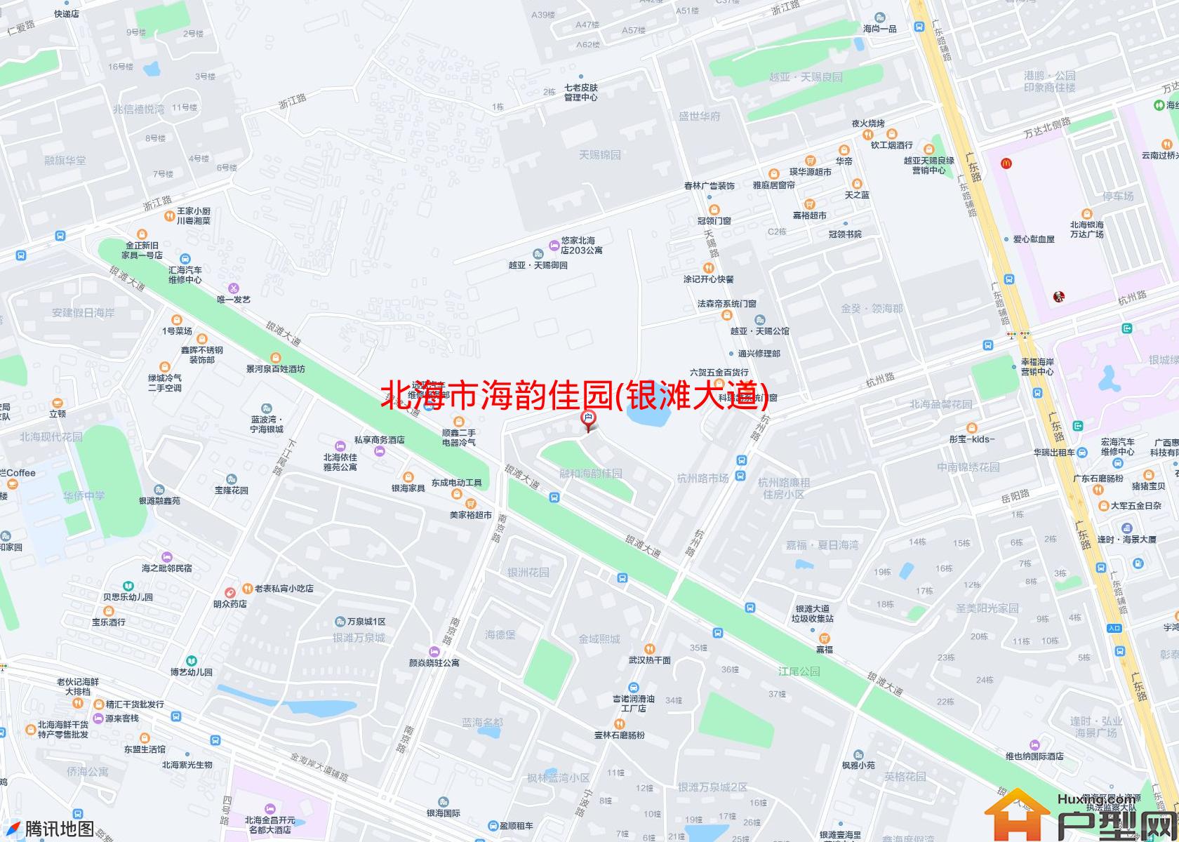 海韵佳园(银滩大道)小区 - 户型网