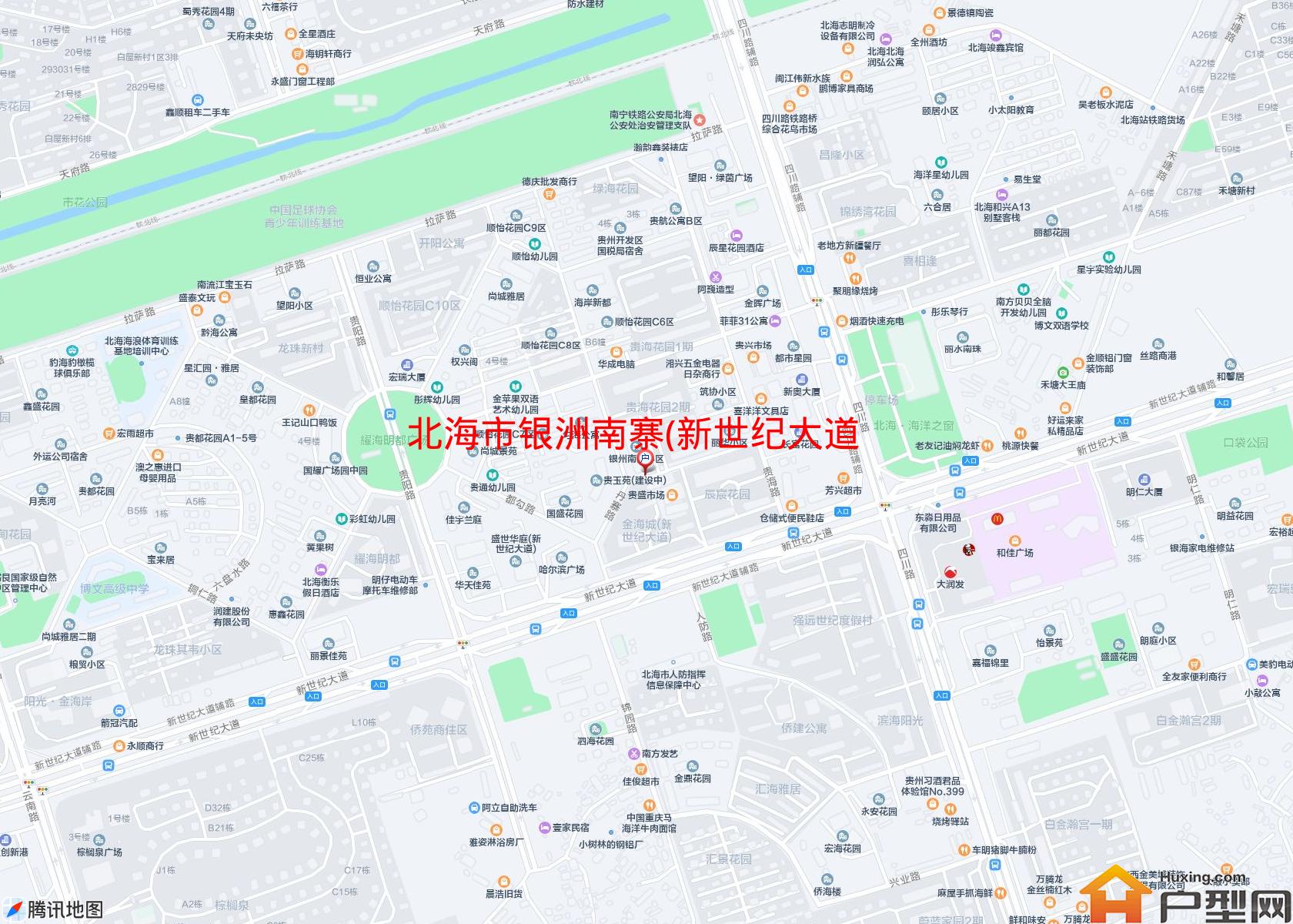 银洲南寨(新世纪大道2号)小区 - 户型网