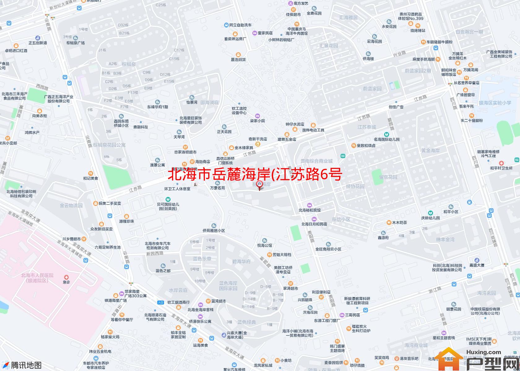 岳麓海岸(江苏路6号)小区 - 户型网