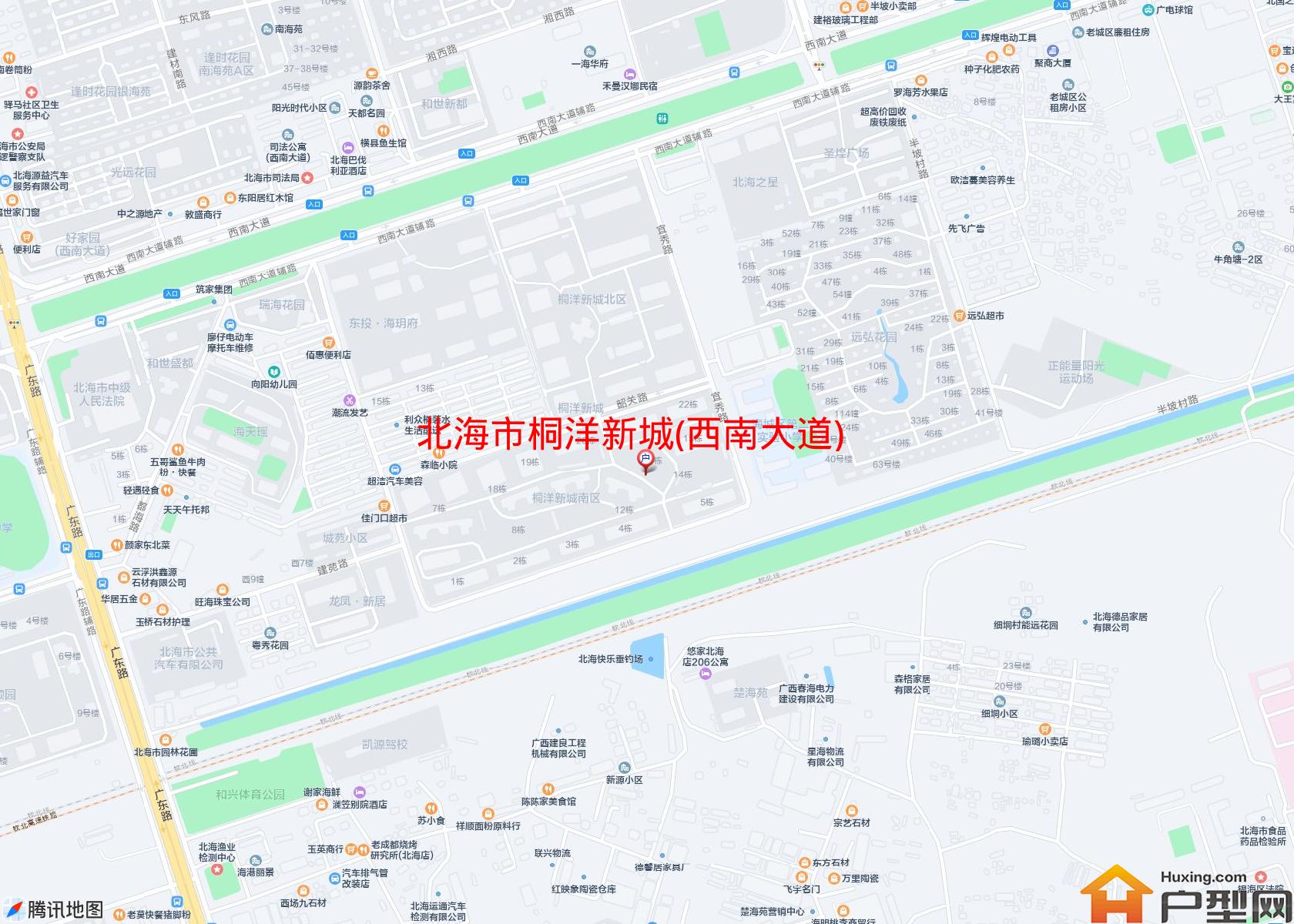 桐洋新城(西南大道)小区 - 户型网