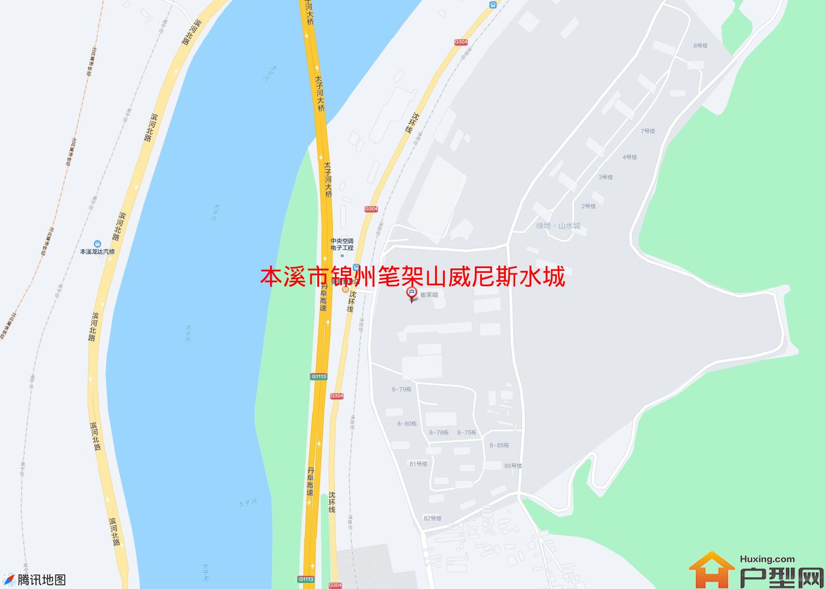 锦州笔架山威尼斯水城海景别墅小区 - 户型网