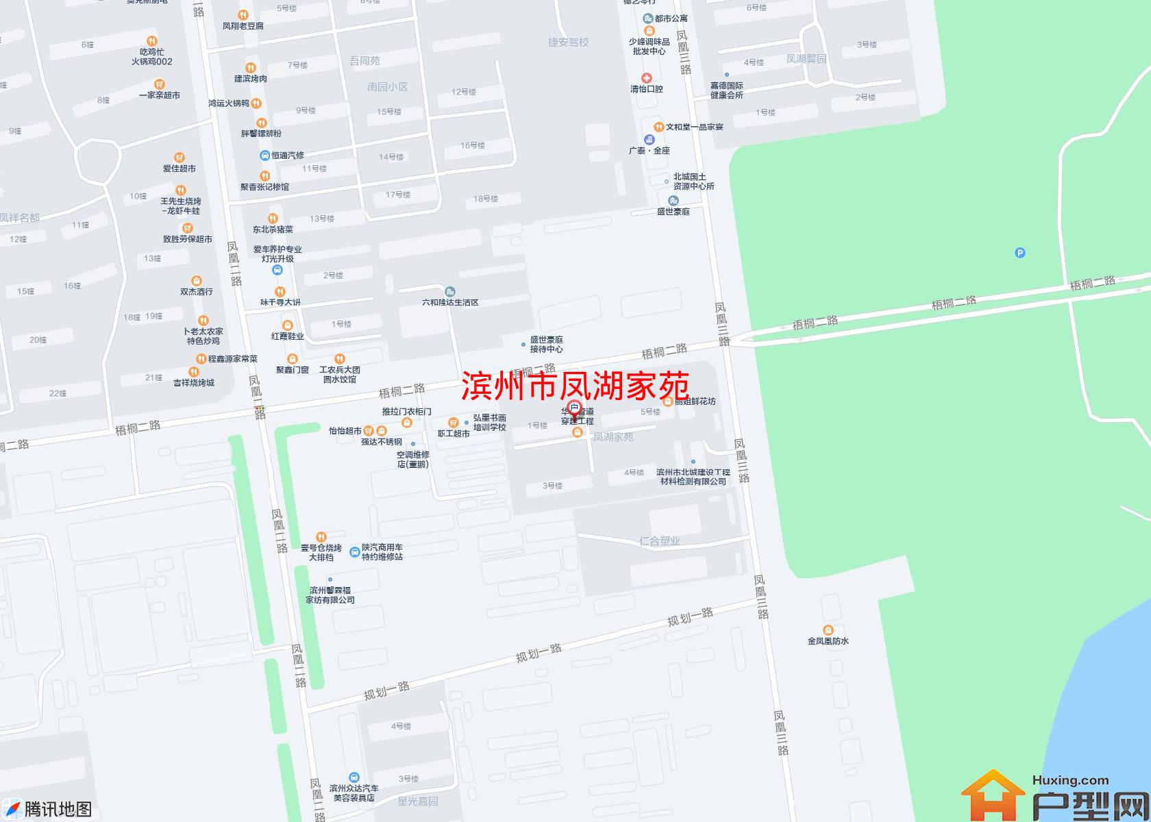 凤湖家苑小区 - 户型网