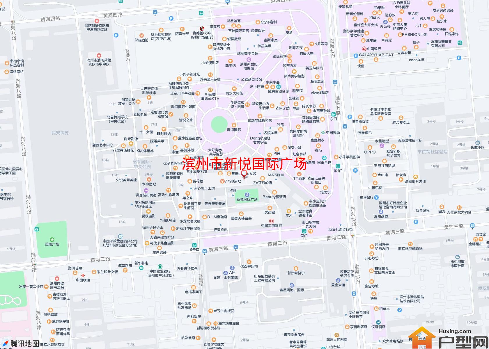 新悦国际广场小区 - 户型网