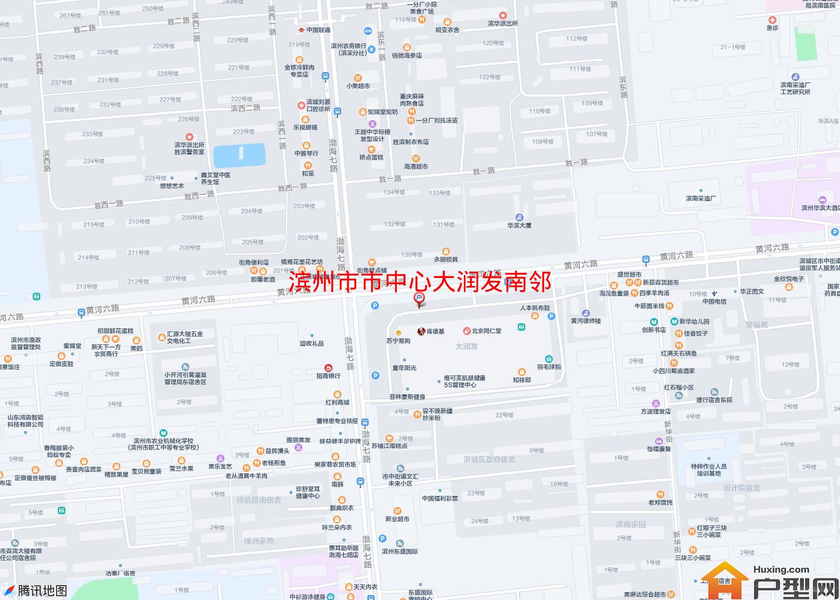 市中心大润发南邻小区 - 户型网