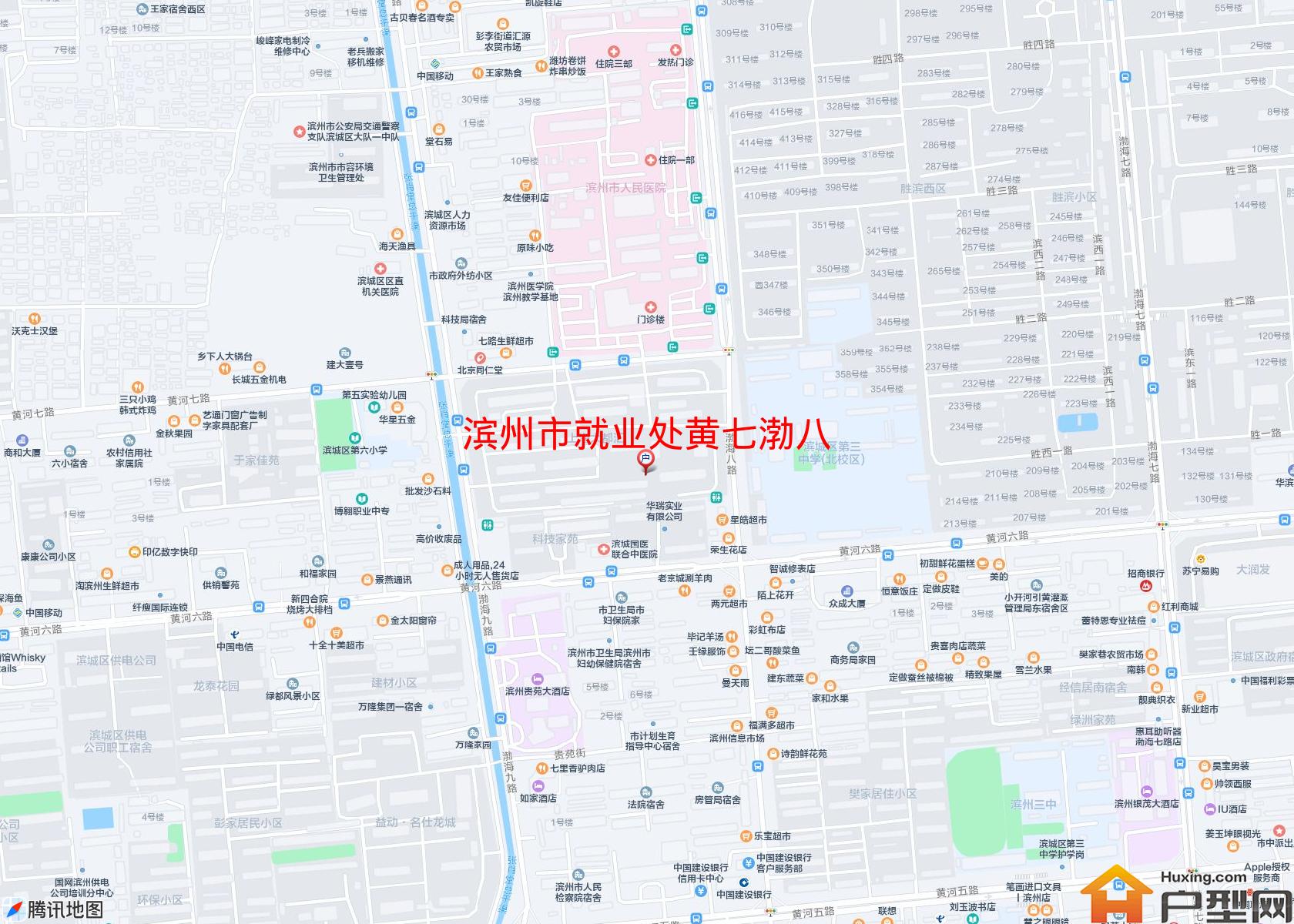 就业处黄七渤八小区 - 户型网