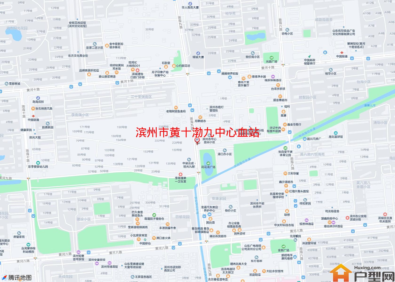 黄十渤九中心血站小区 - 户型网