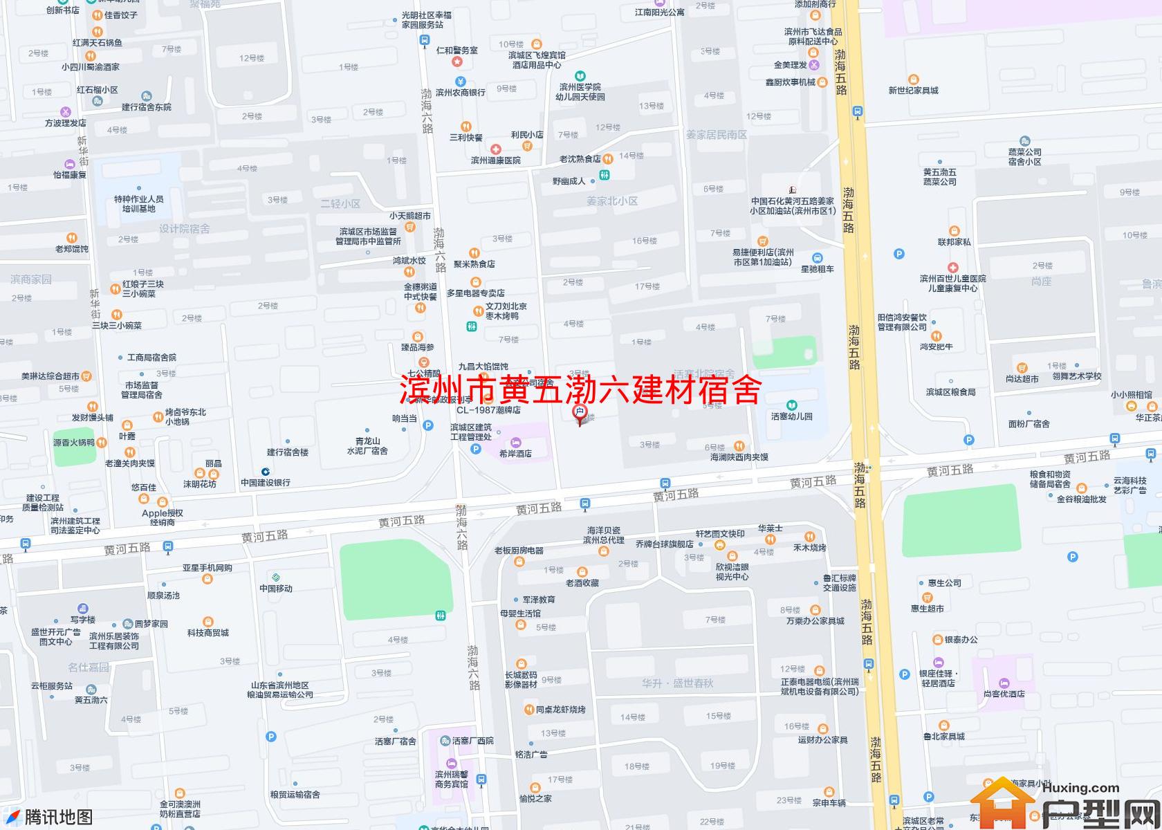 黄五渤六建材宿舍小区 - 户型网