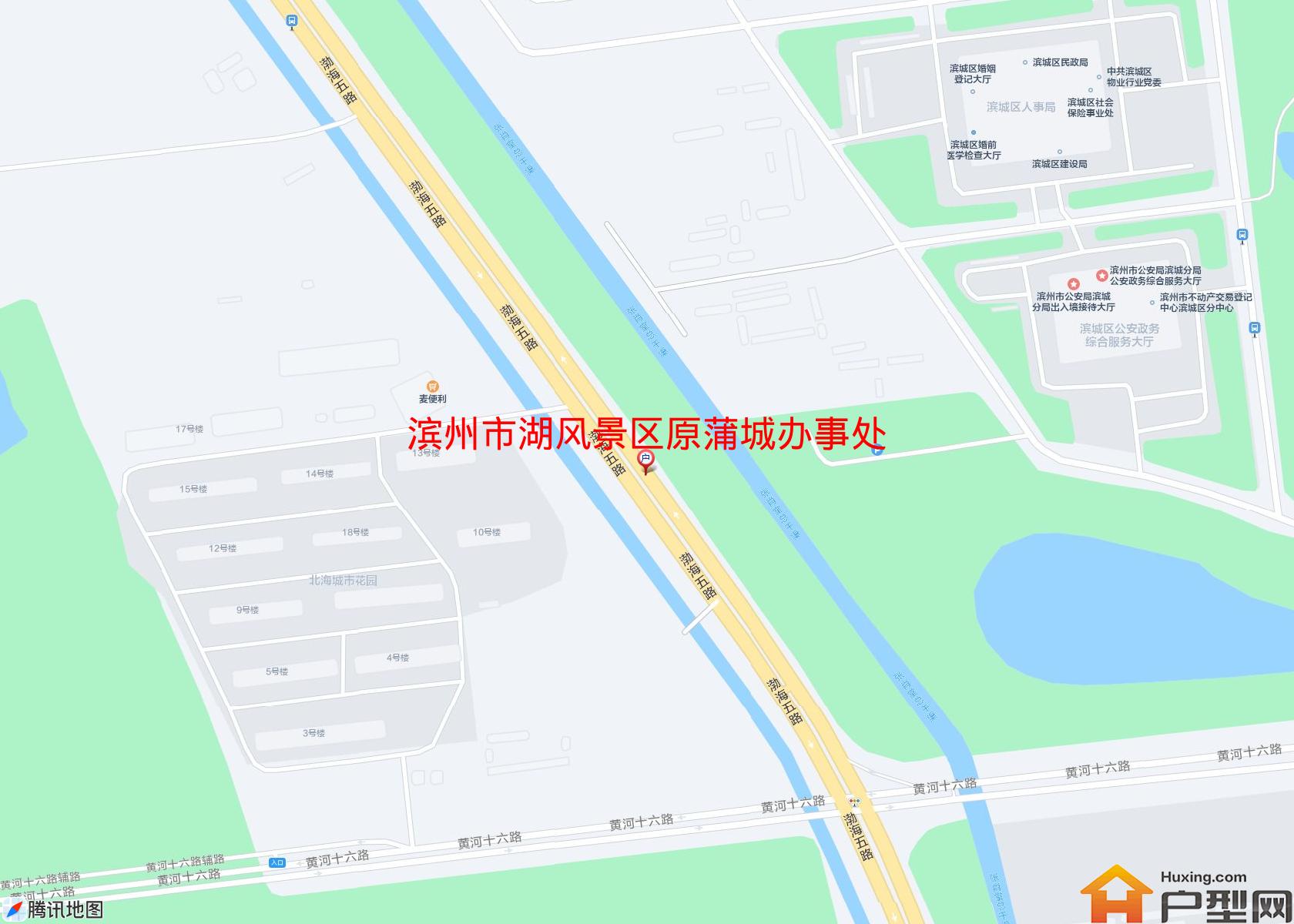 湖风景区原蒲城办事处小区 - 户型网