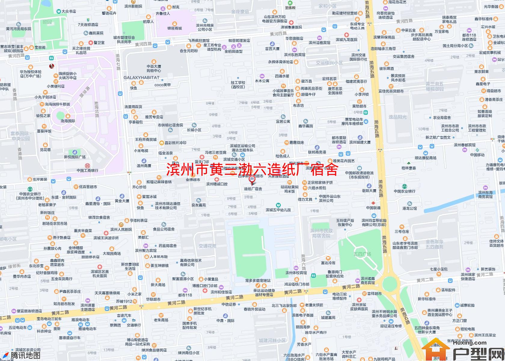 黄三渤六造纸厂宿舍小区 - 户型网