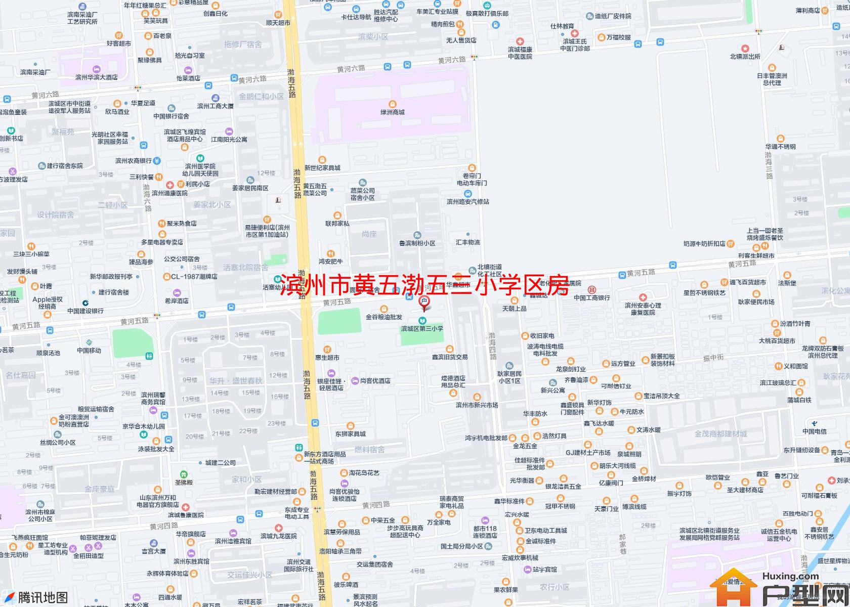 黄五渤五三小学区房小区 - 户型网