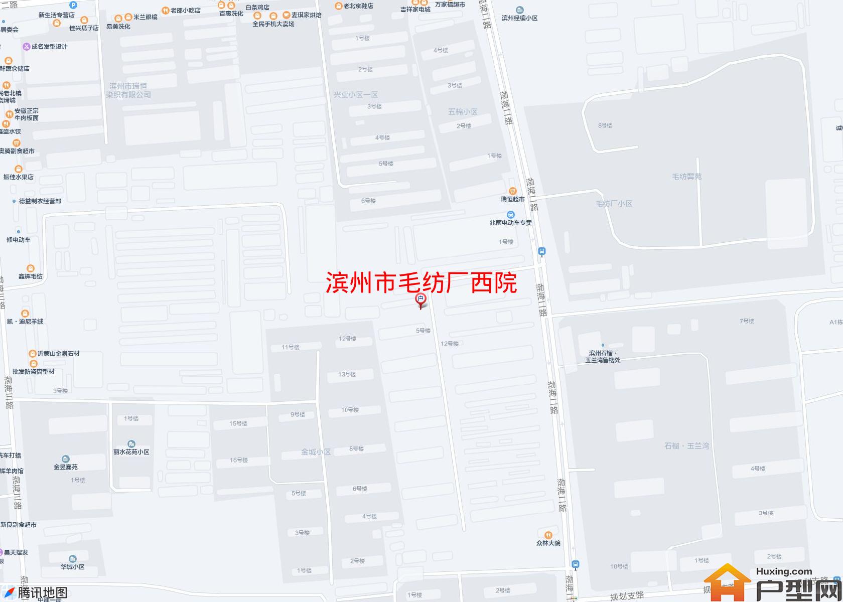 毛纺厂西院小区 - 户型网