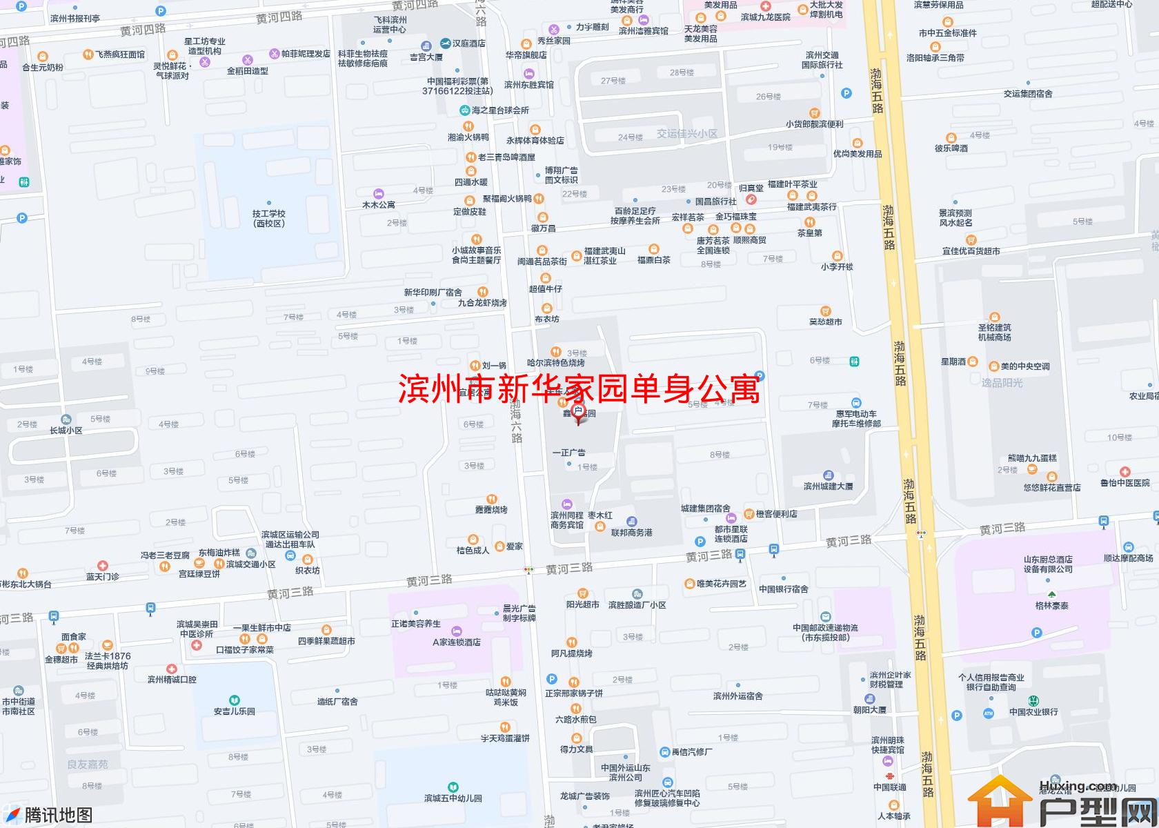 新华家园单身公寓小区 - 户型网
