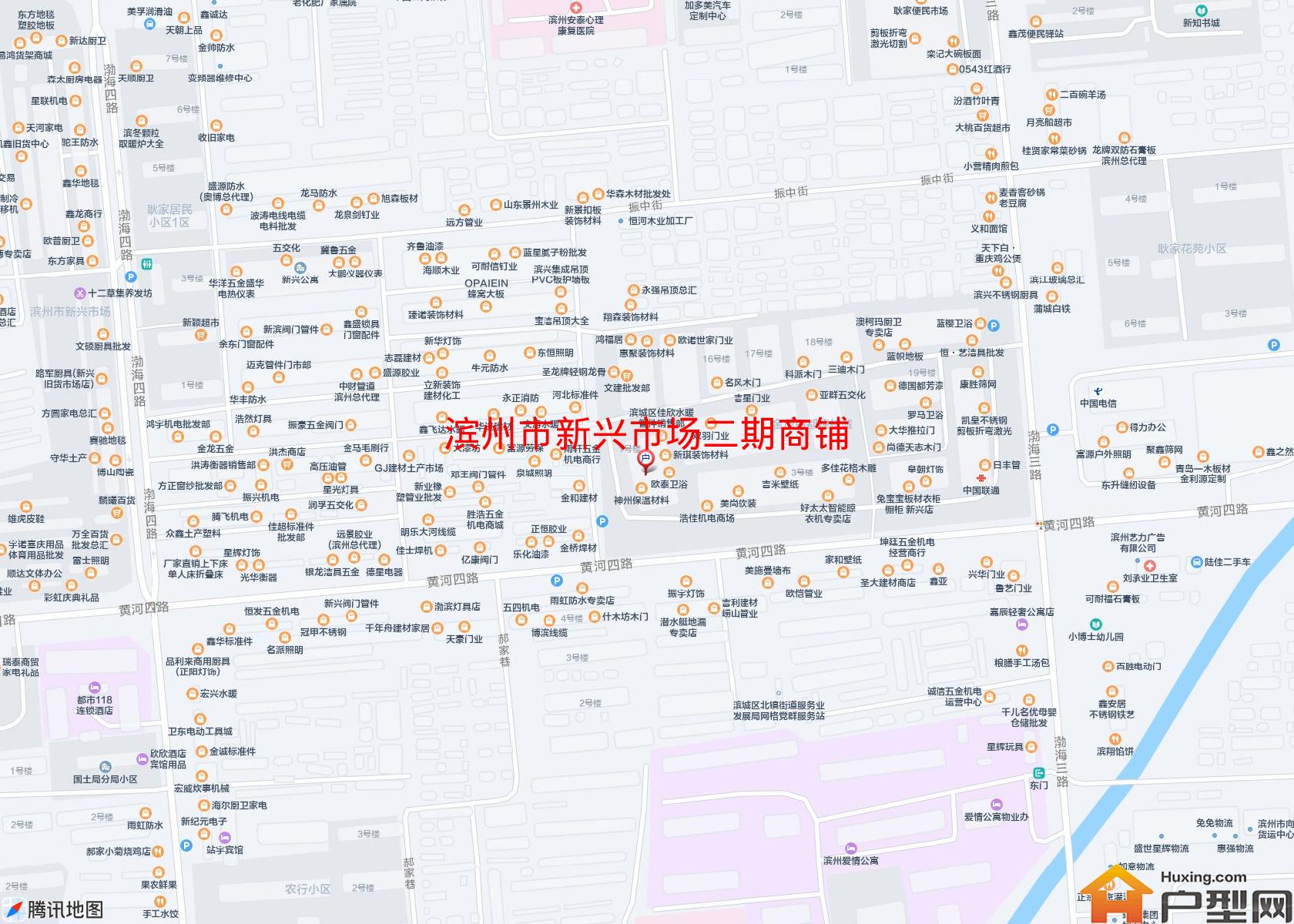 新兴市场二期商铺小区 - 户型网