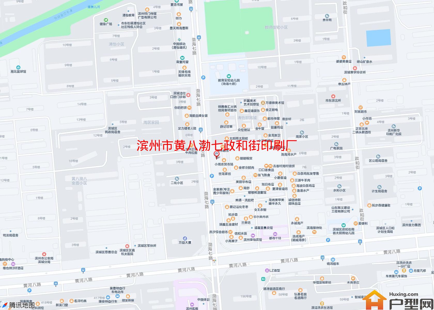 黄八渤七政和街印刷厂小区 - 户型网