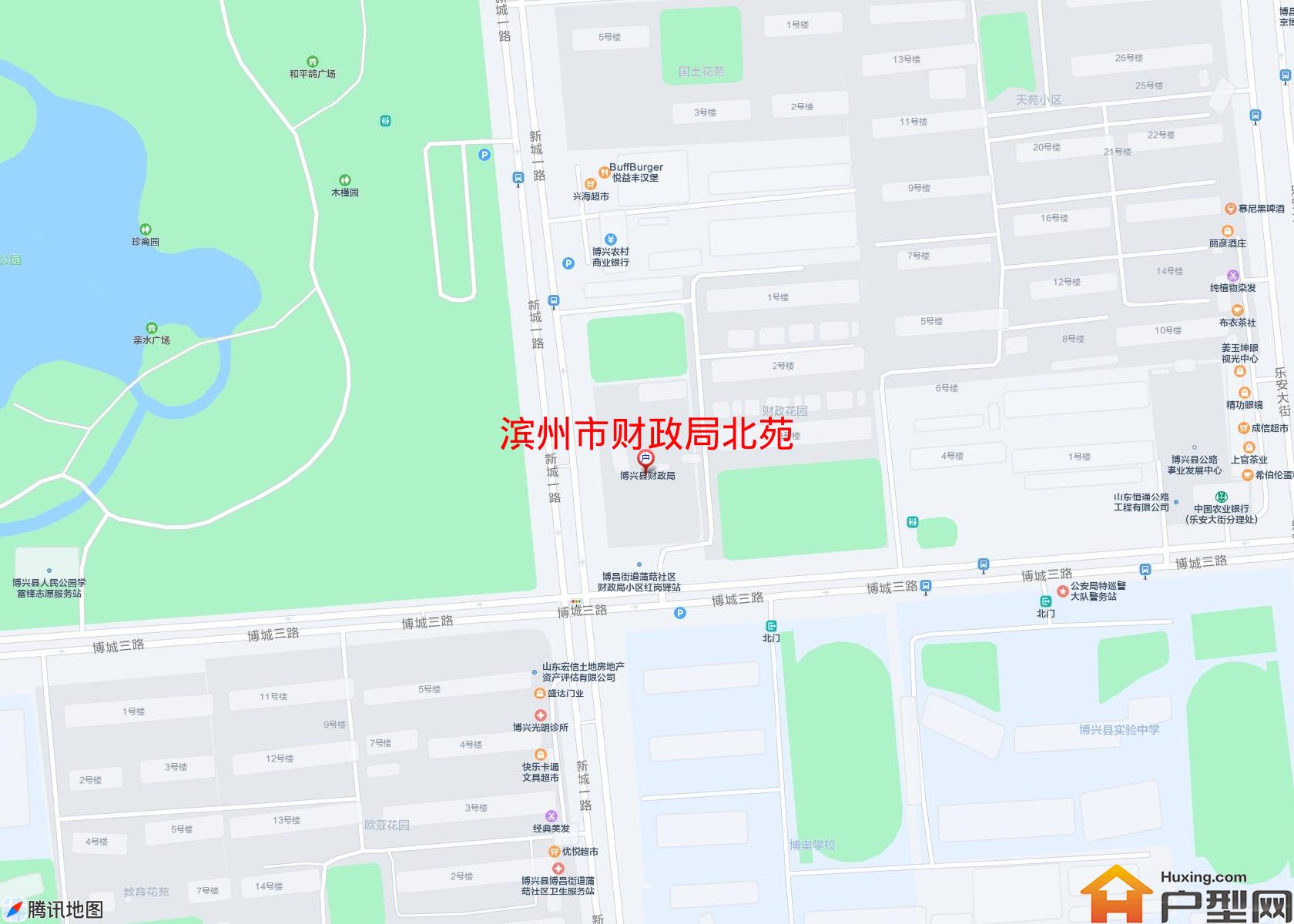 财政局北苑小区 - 户型网