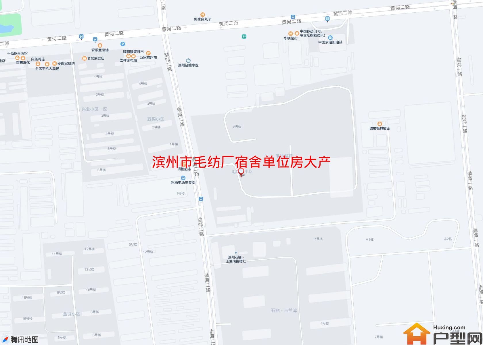 毛纺厂宿舍单位房大产小区 - 户型网